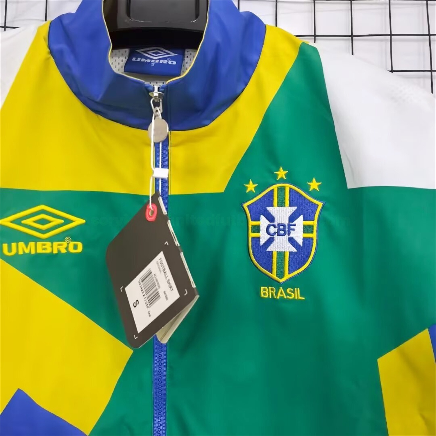 Brazil 2026 Windbreaker Jacket - Green Star - JerseysGala