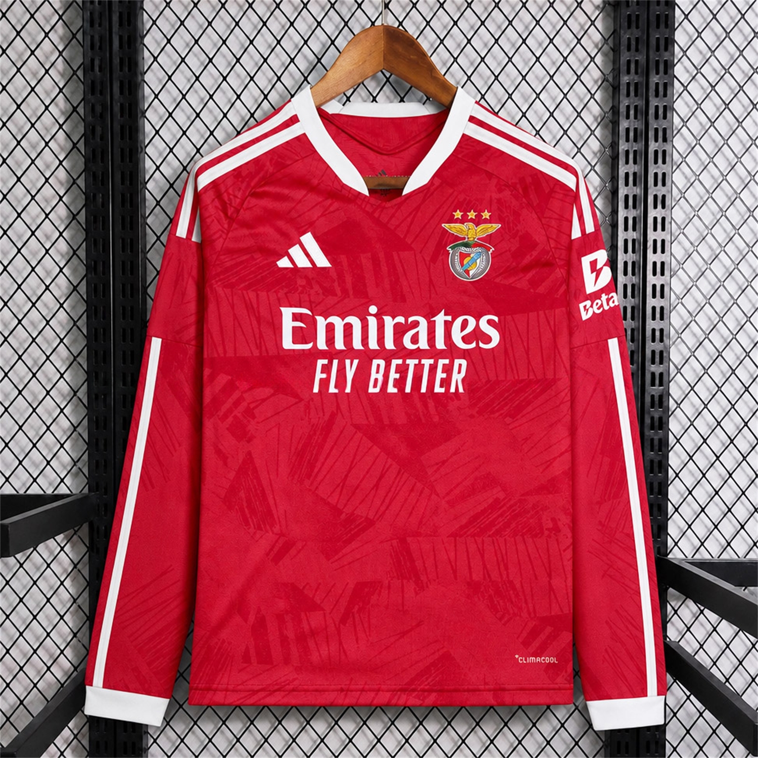 Benfica 26-27 Home Long Sleeves Jersey - Fans Version - JerseysGala
