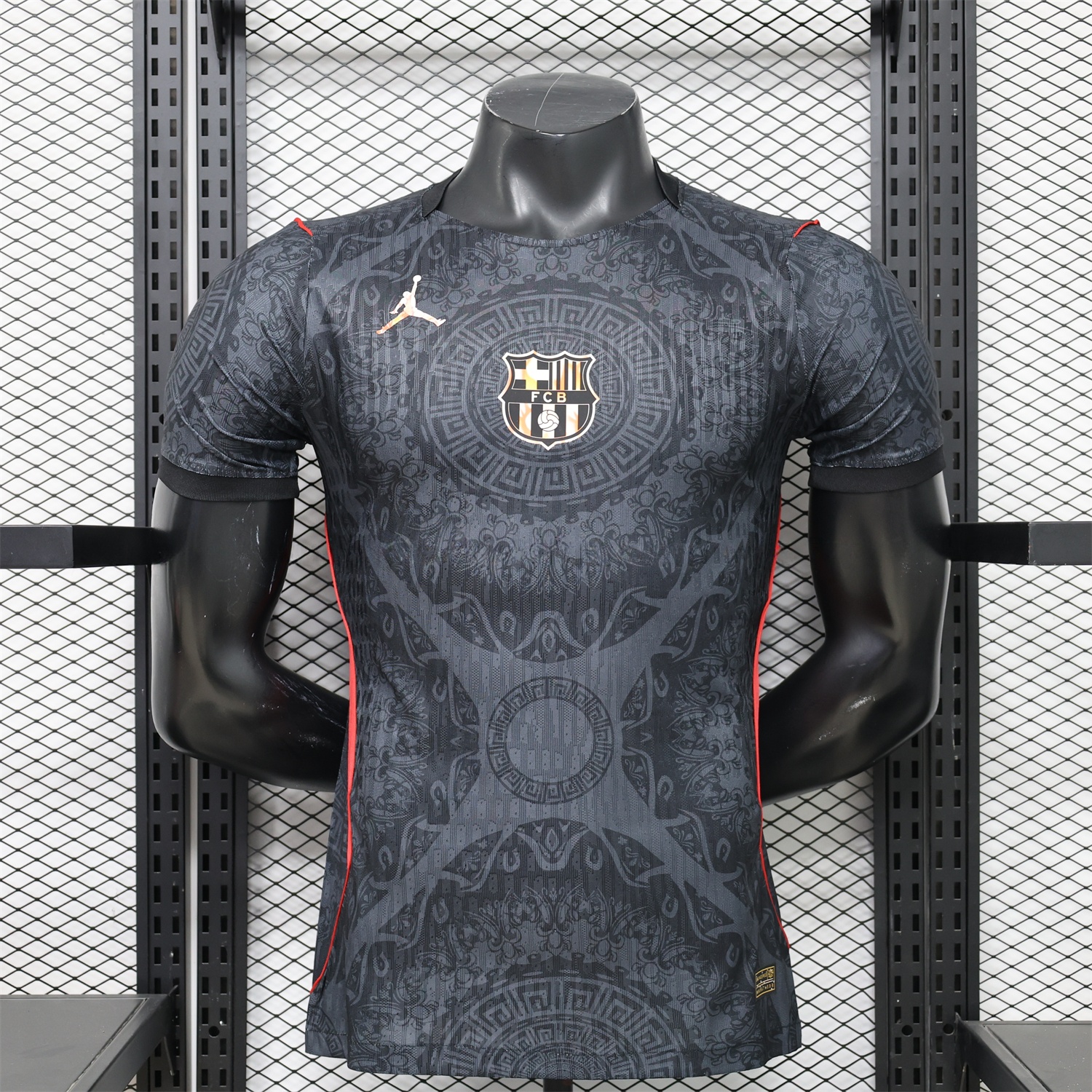 Barcelona 25-26 Jordan Black Special Jersey - Player Version - JerseysGala