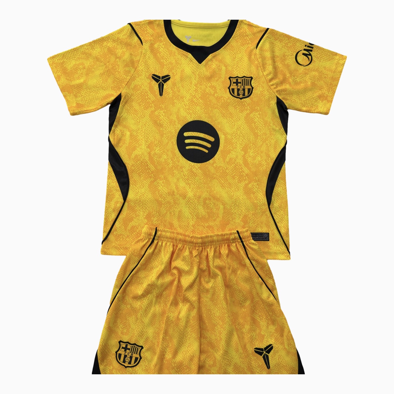 Barcelona 26-27 Yellow Goalkeeper Men's Adult Jersey Set - Fans Version - JerseysGala