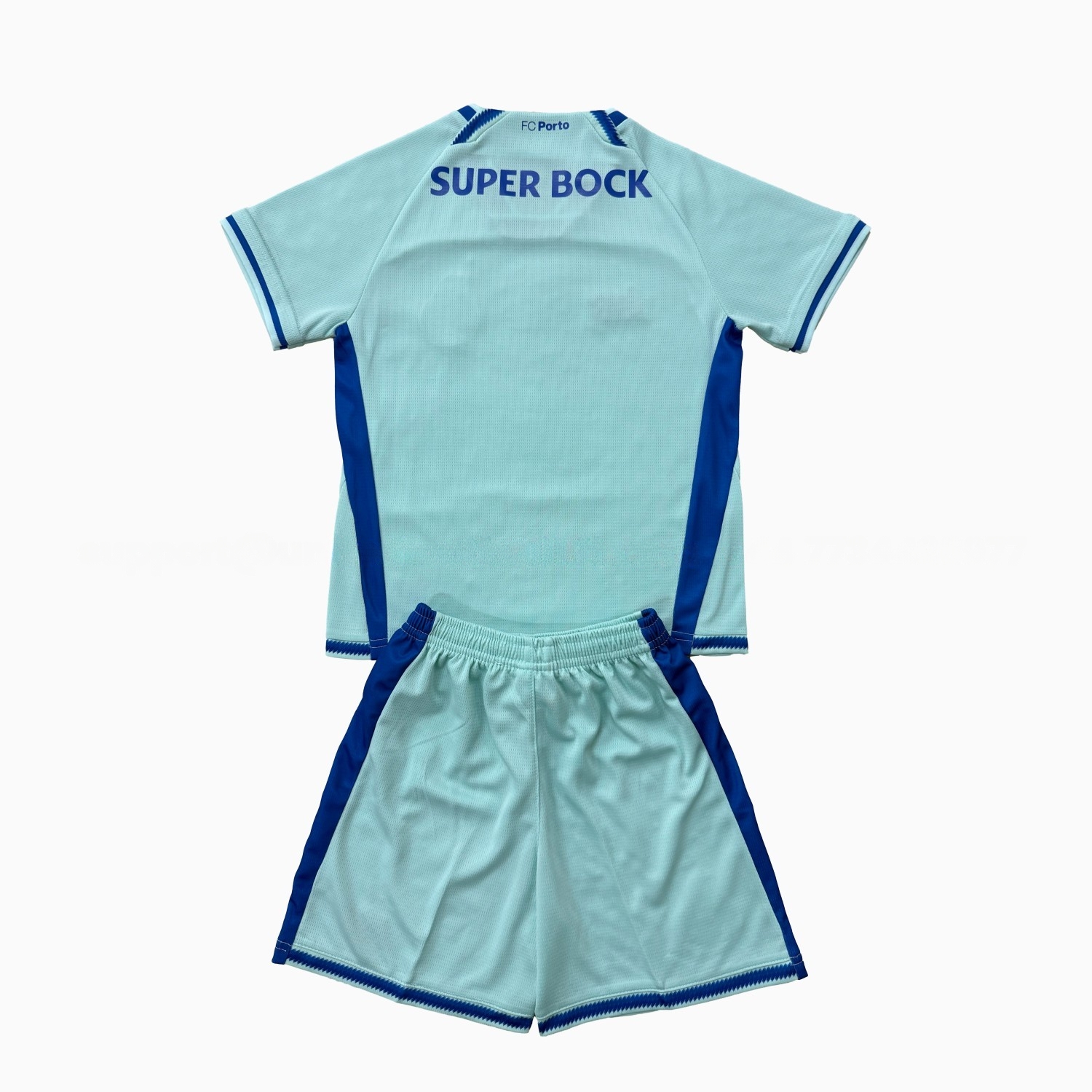 Porto 26-27 Third Light Blue Kids Kit - JerseysGala