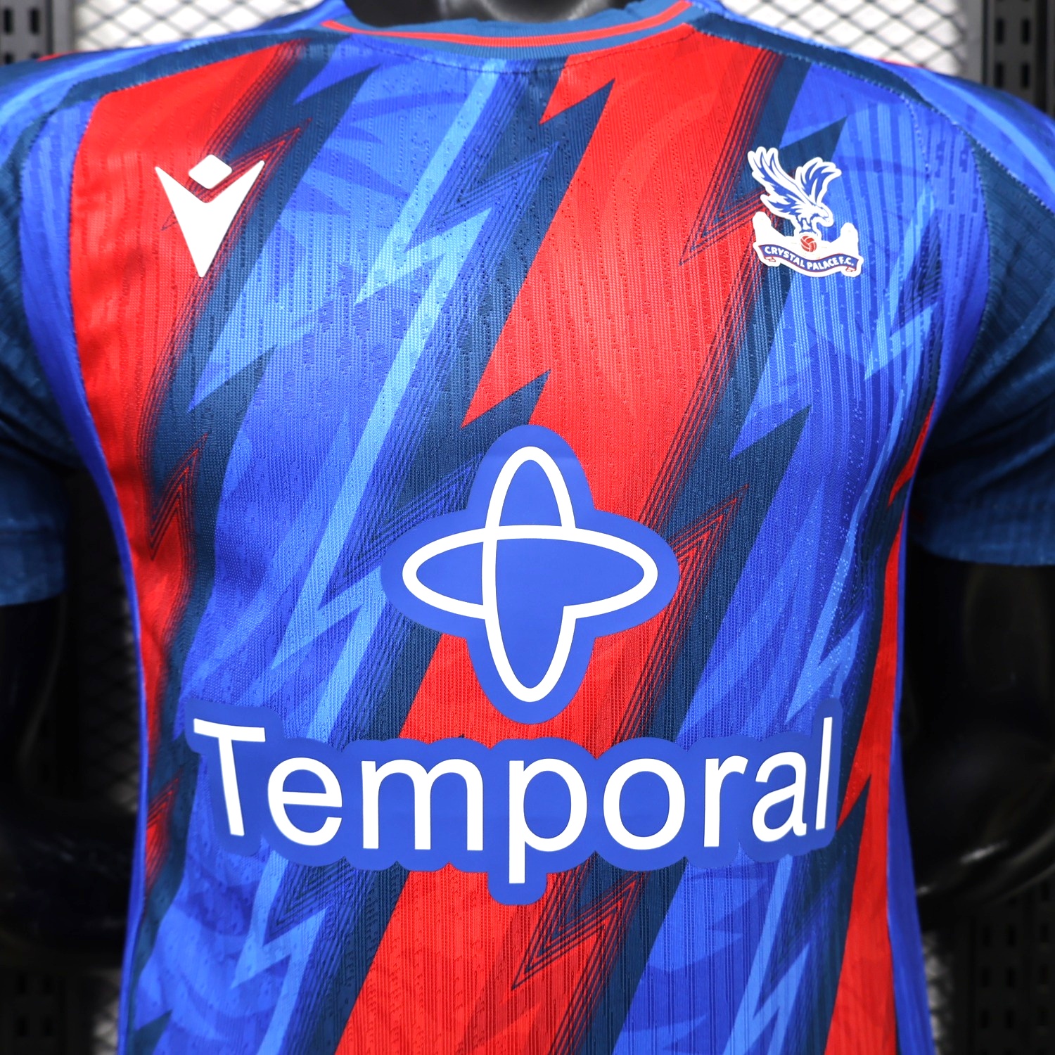Crystal Palace 26-27 Third Red Blue Jersey - Player Version - JerseysGala
