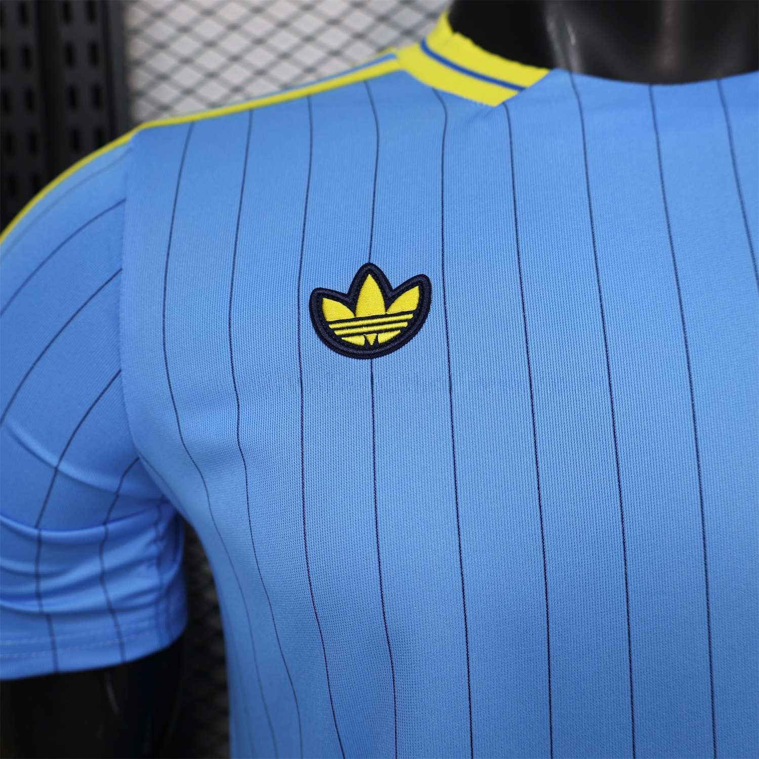 Colombia 2026 Terrace Icon Retro Casual Style Blue Jersey - Player Version - JerseysGala