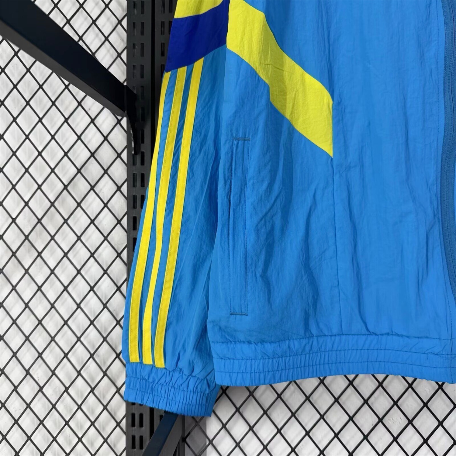 Boca Juniors 25-26 Training Windbreaker Jacket - Blue - JerseysGala