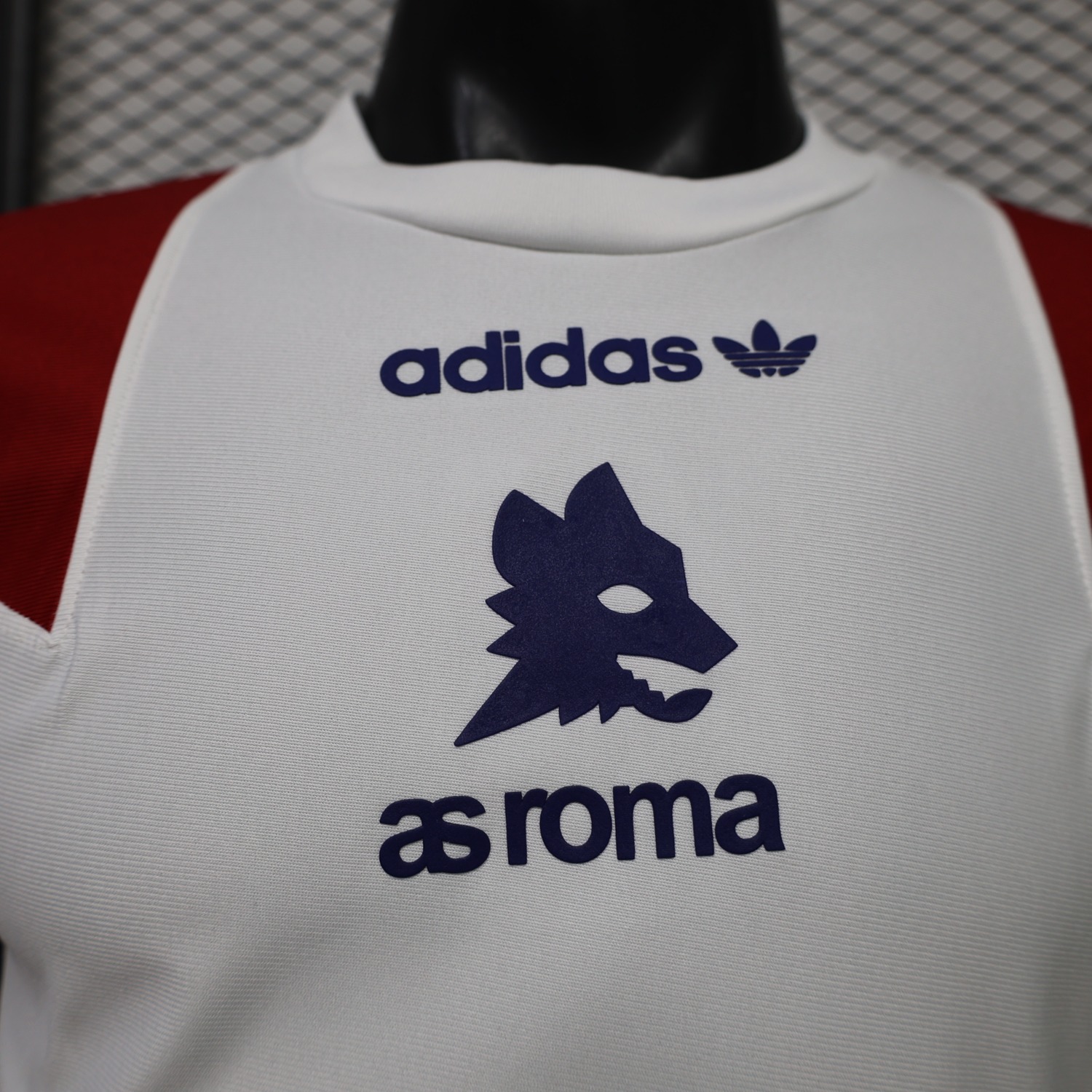 AS Roma 26-27 White Yellow Retro Style Casual Jersey - Player Version - JerseysGala