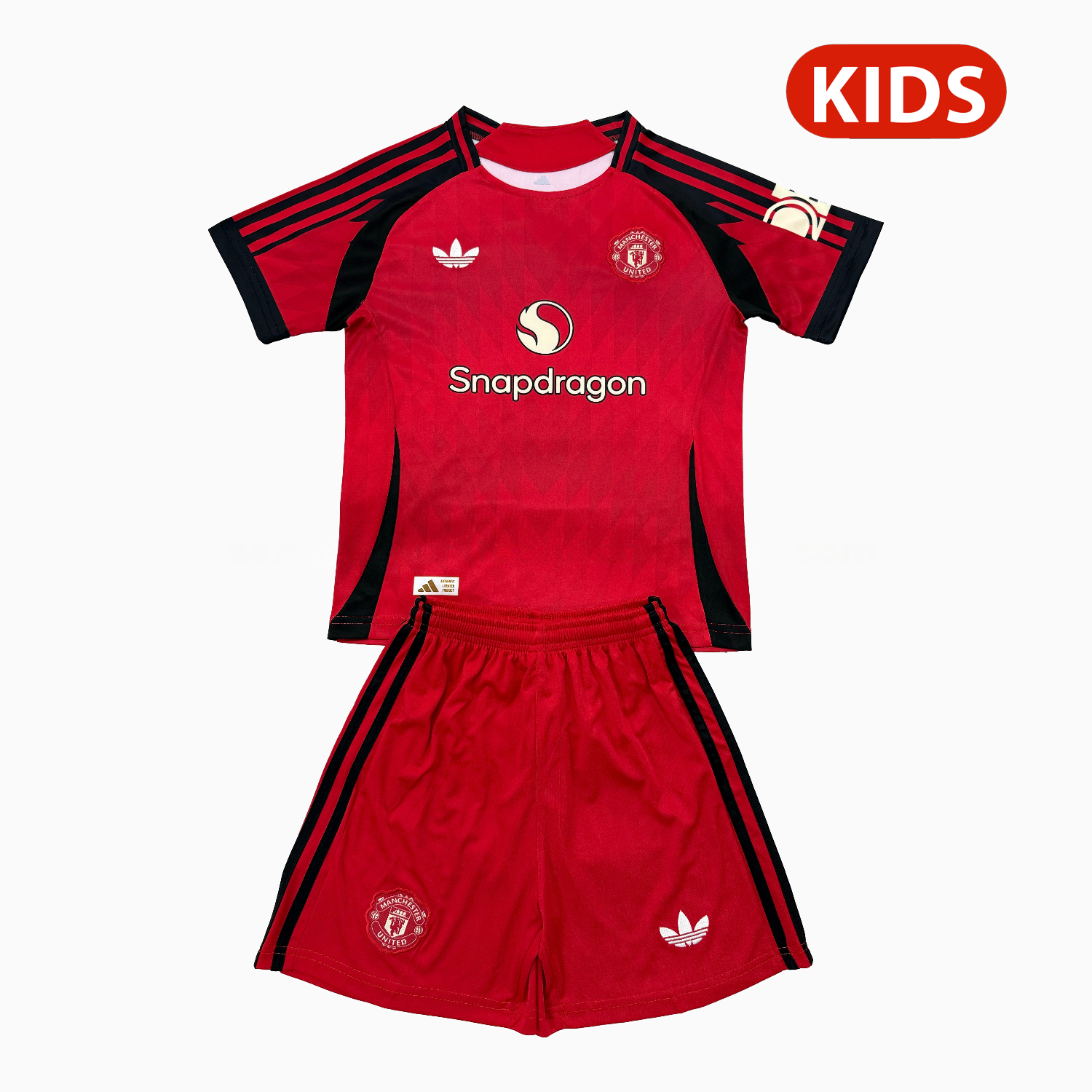 Manchester United 25-26 Red Concept Kids Kit - JerseysGala
