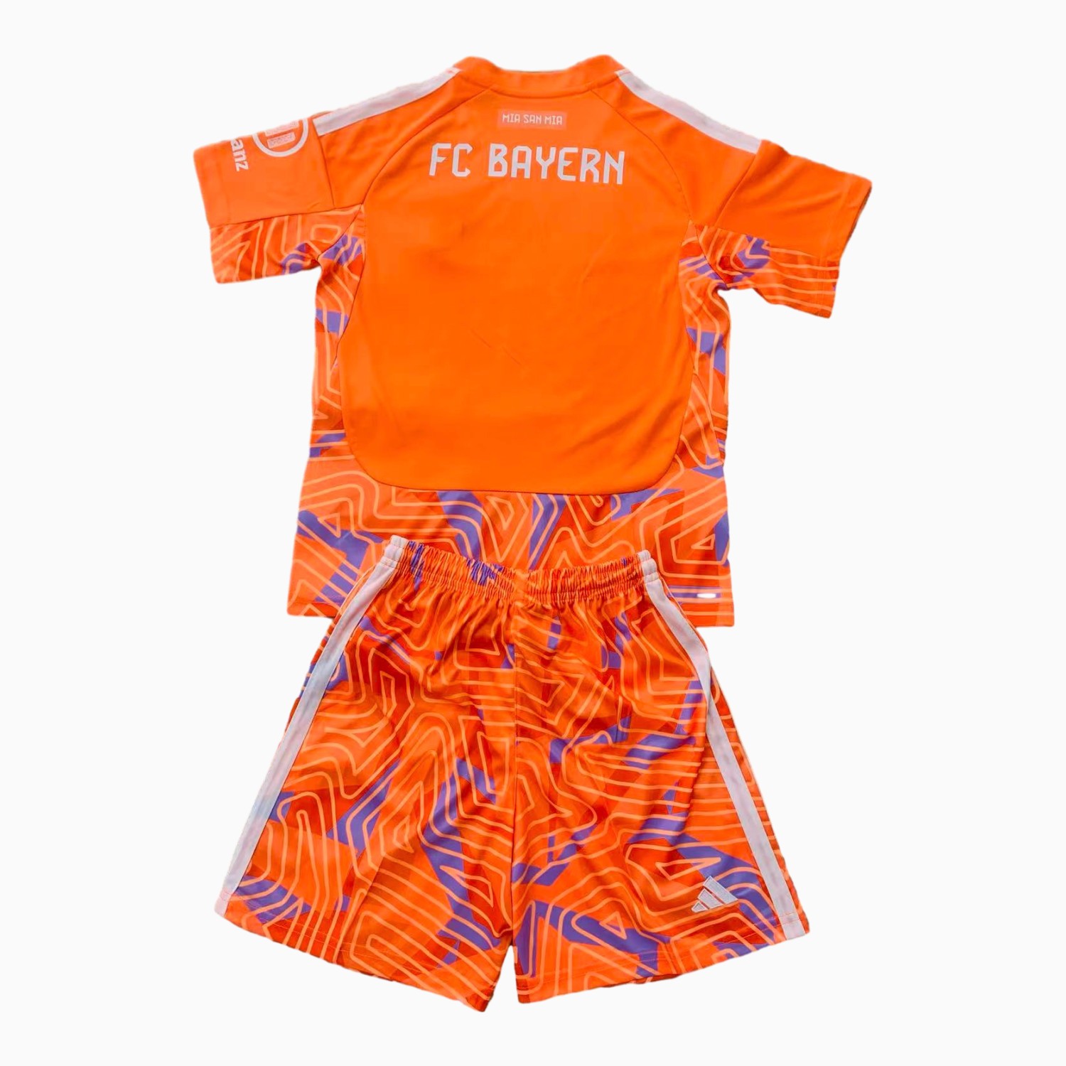 Bayern Munich 26-27 Orange Goalkeeper Men's Adult Jersey Set - Fans Version - JerseysGala