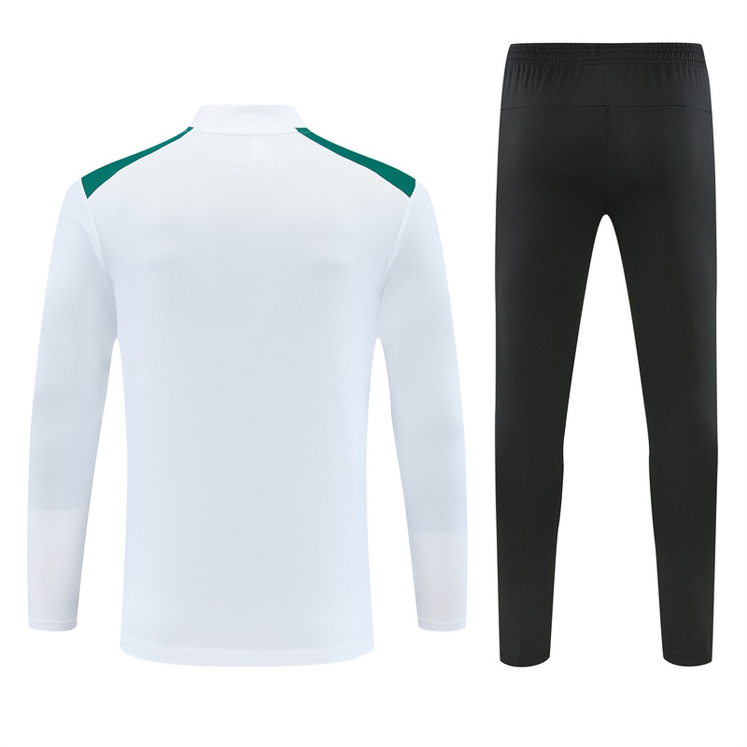 Feyenoord 26-27 Long Sleeve Training Set - White Top & Black Pants - JerseysGala