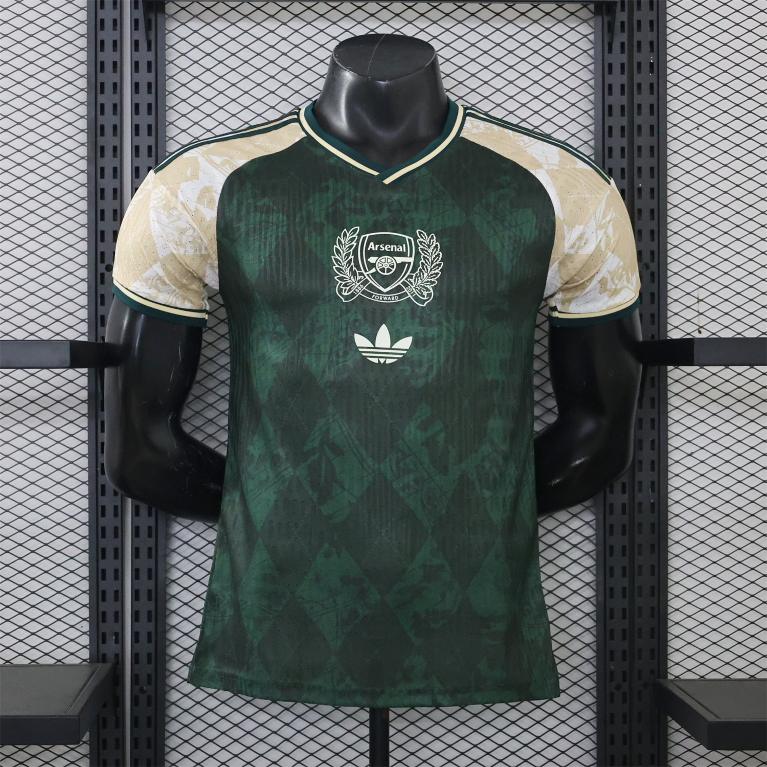 Arsenal 26-27 Olive Green Concept Special Jersey - Player Version - JerseysGala