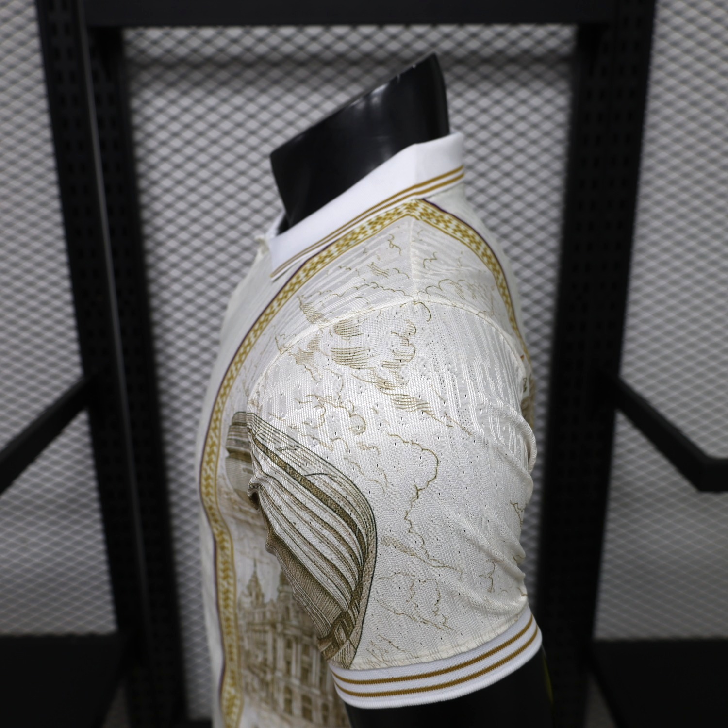 Real Madrid 26-27 White Gold Special Jersey - Player Version - JerseysGala