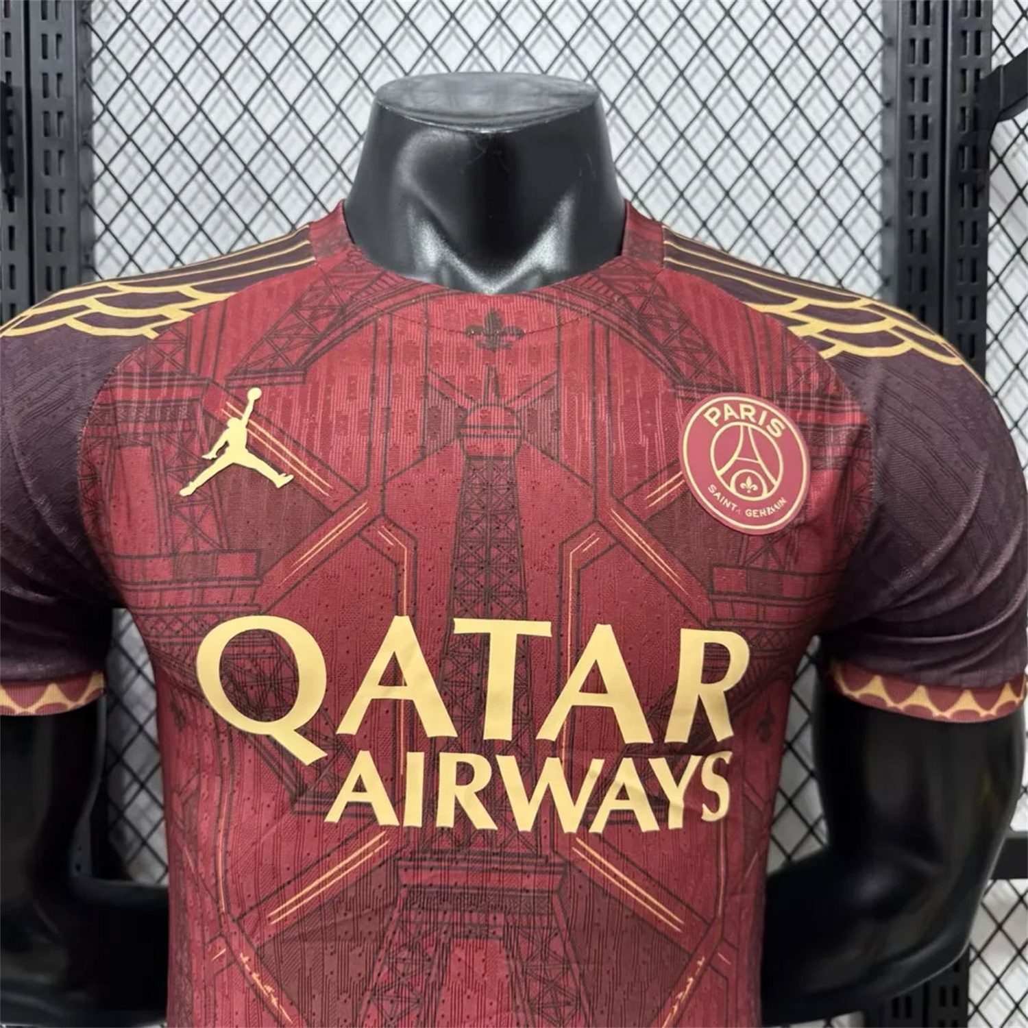 Paris Saint-Germain PSG 25-26 Red Eiffel Tower Concept Special Jersey - Player Version - JerseysGala