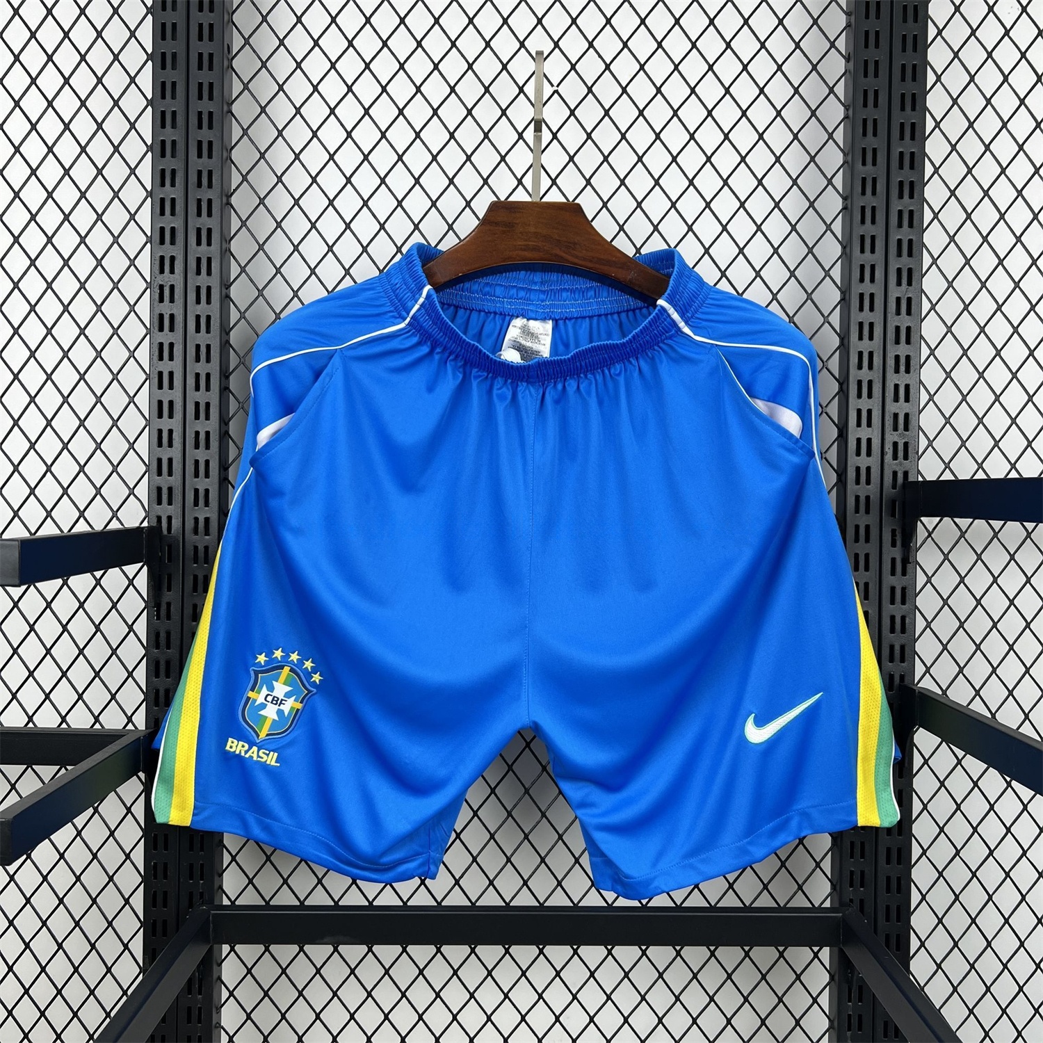 Brazil 2026 Blue Casual Shorts - Fans Version - JerseysGala