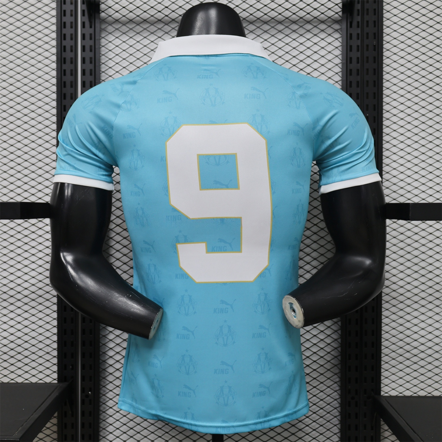 Marseille 25-26 Retro Style Blue Jersey -Player Version - JerseysGala