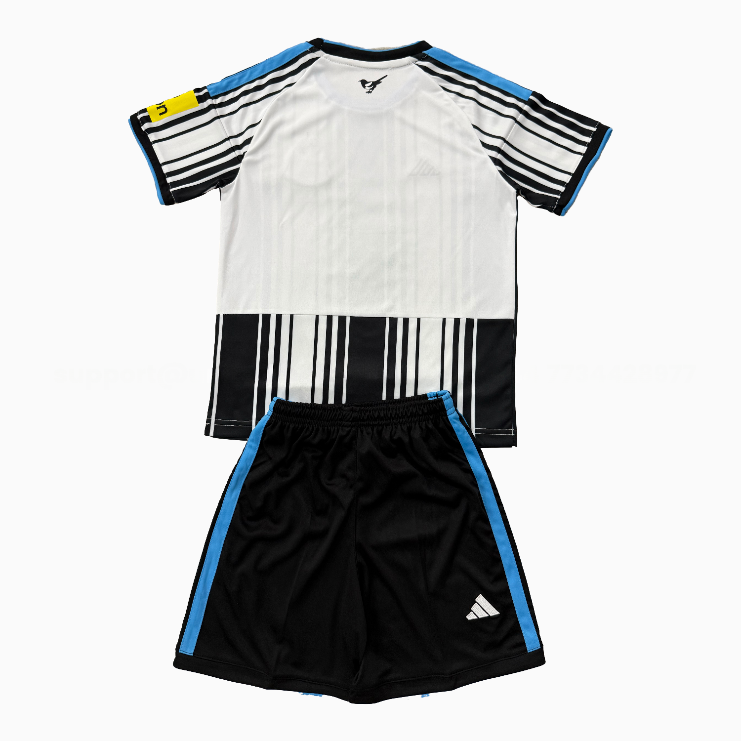 Newcastle United 26-27 Home Unsponsored Men's Adult Jersey Set - Fans Version - JerseysGala
