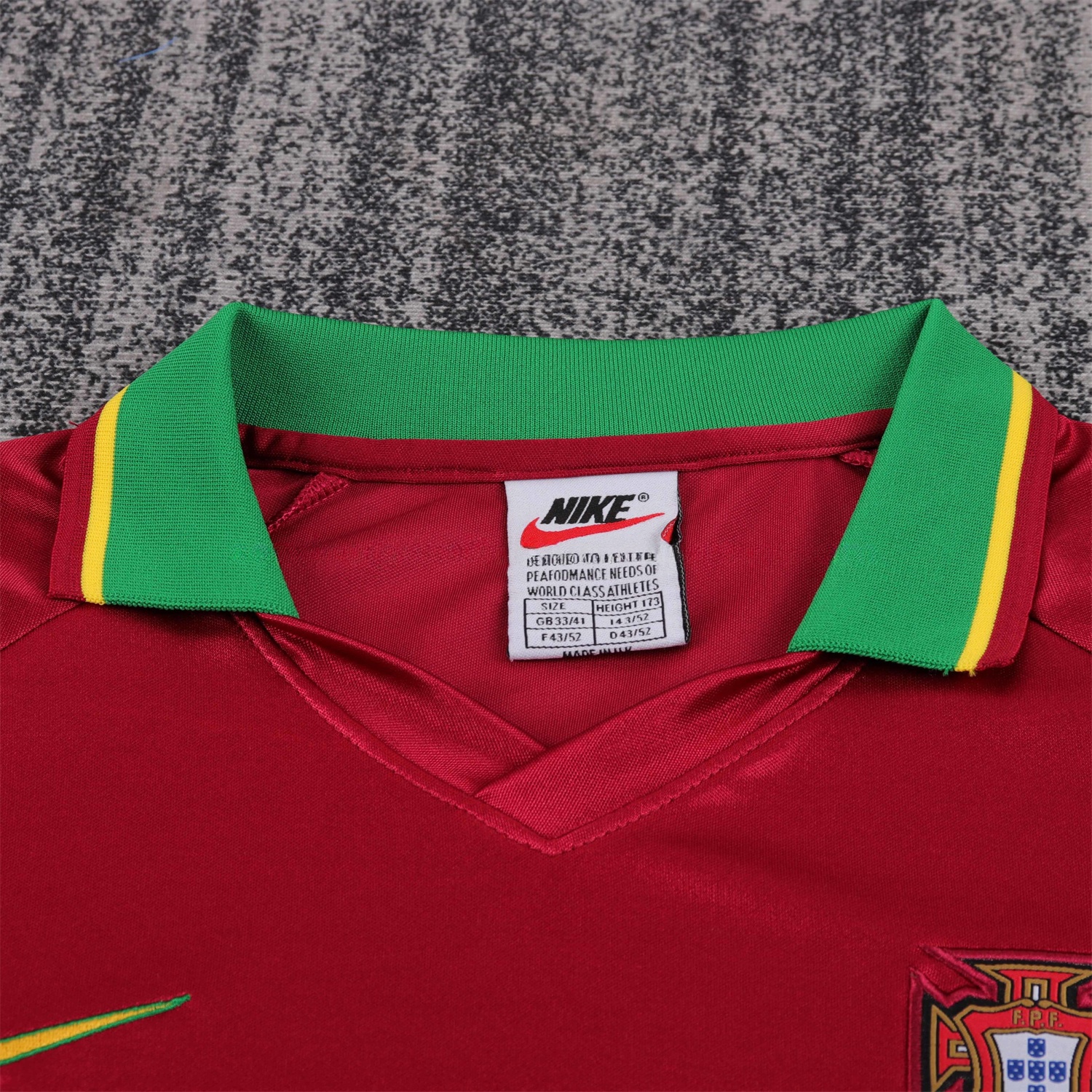 Retro Portugal 1998 Home Kids Kit - JerseysGala