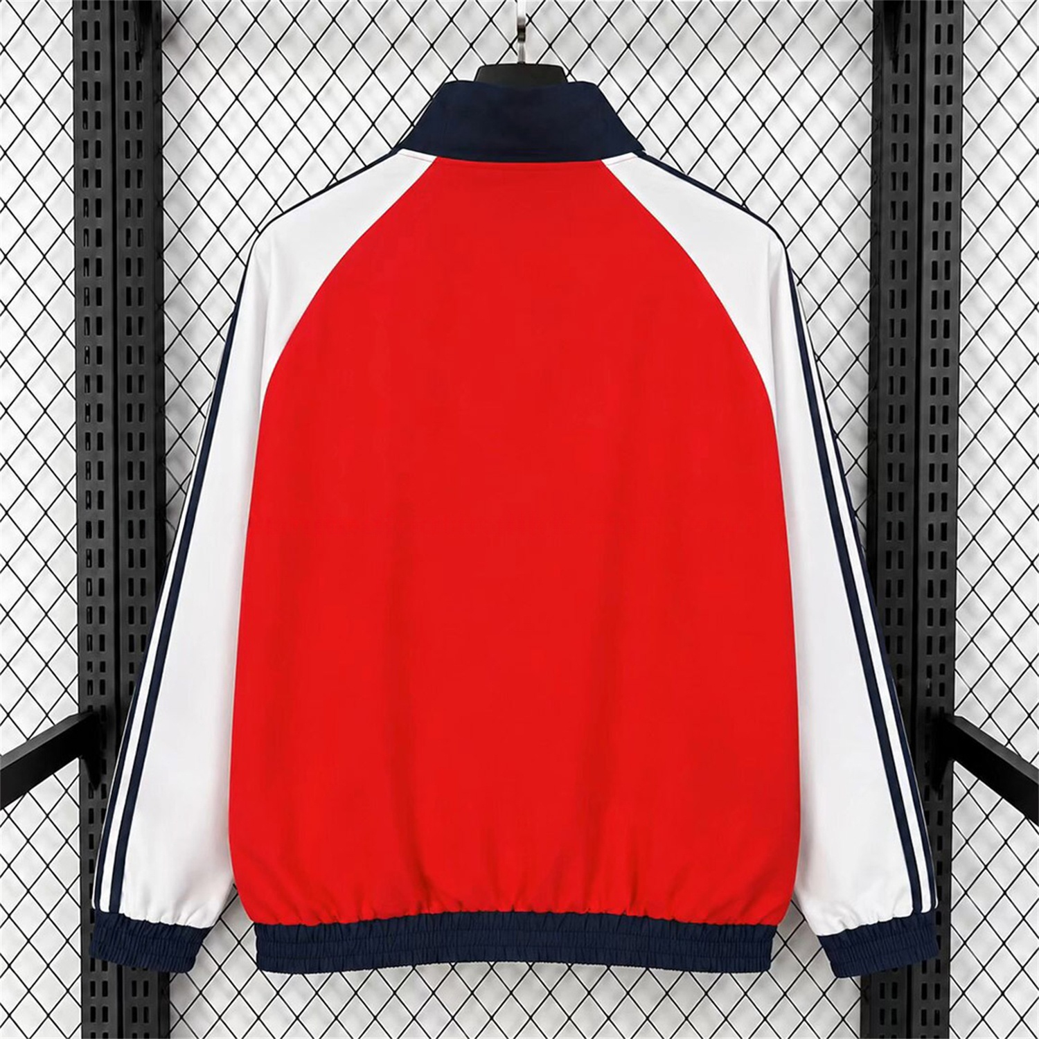 Arsenal 25-26 Originals Trefoil Windbreaker Jacket - Red - JerseysGala