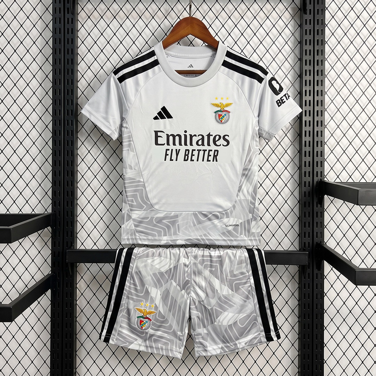 Benfica 26-27 White Goalkeeper Kids Kit - JerseysGala