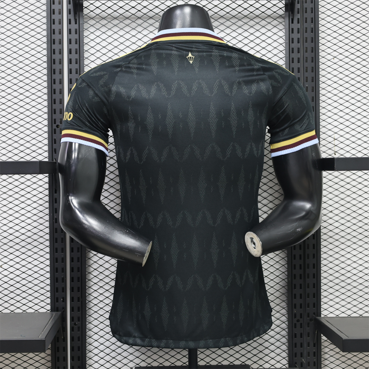 Aston Villa 26-27 Away Black Jersey - Player Version - JerseysGala