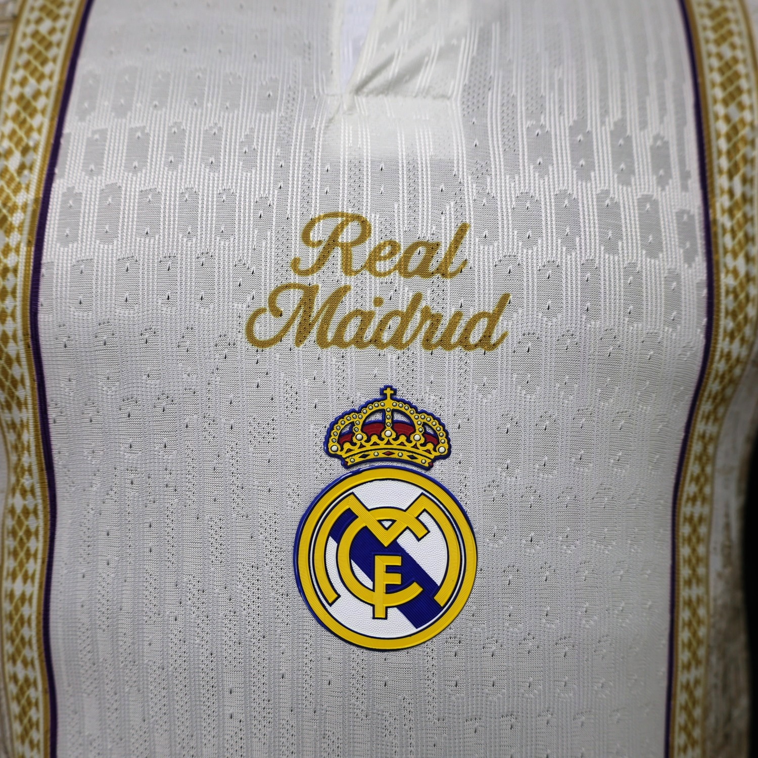 Real Madrid 26-27 White Gold Special Jersey - Player Version - JerseysGala