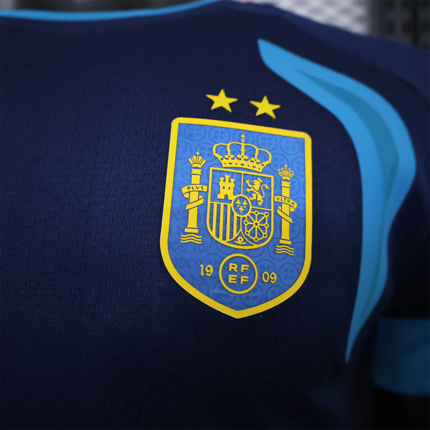Spain 2026 Deep Blue And Light Blue Training Jersey - Player Version - JerseysGala
