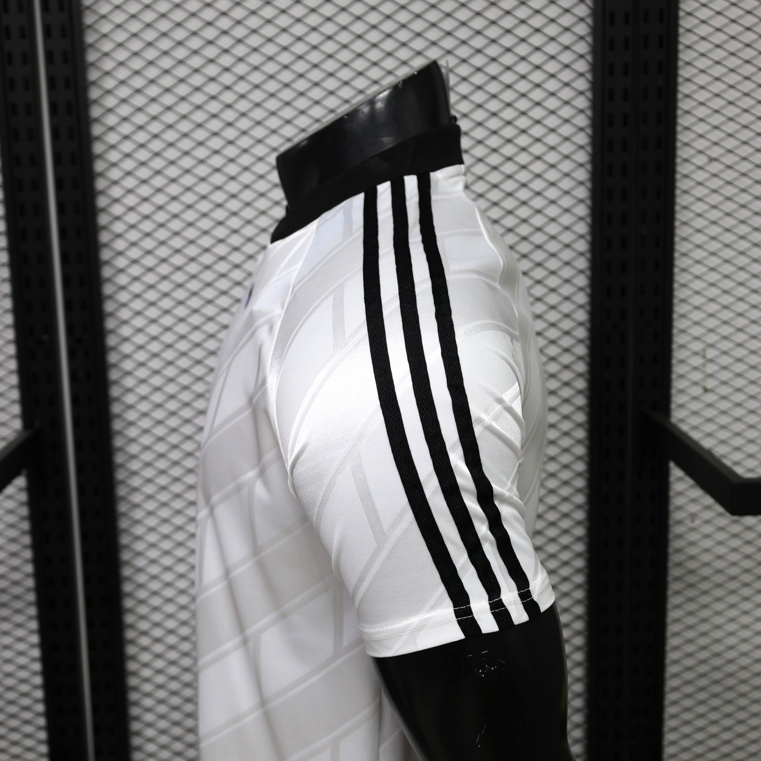 Real Madrid 26-27 White Black Retro Style Casual Jersey - Player Version - JerseysGala