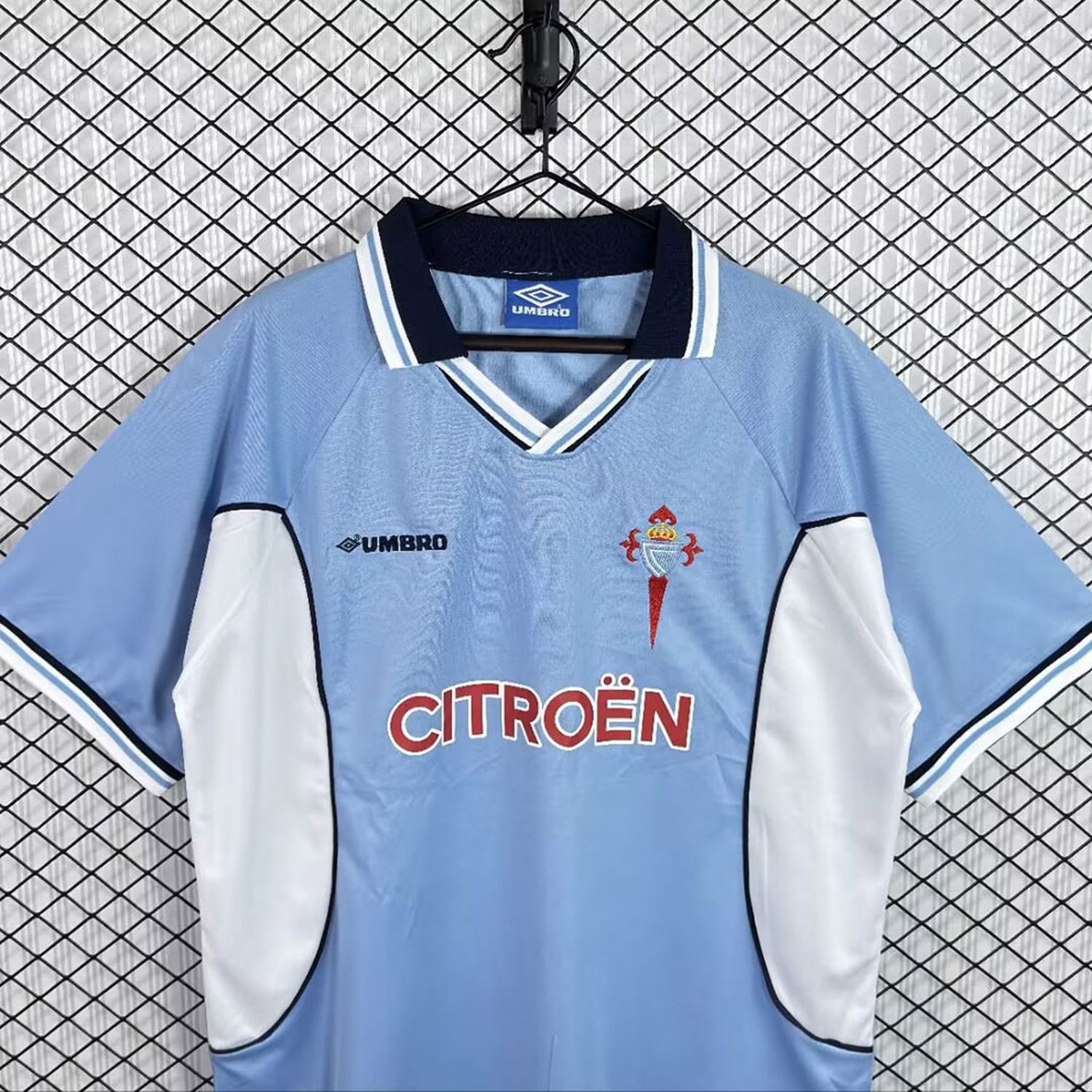 Retro Celta Vigo 1998-99 Home UEFA Cup Jersey - JerseysGala