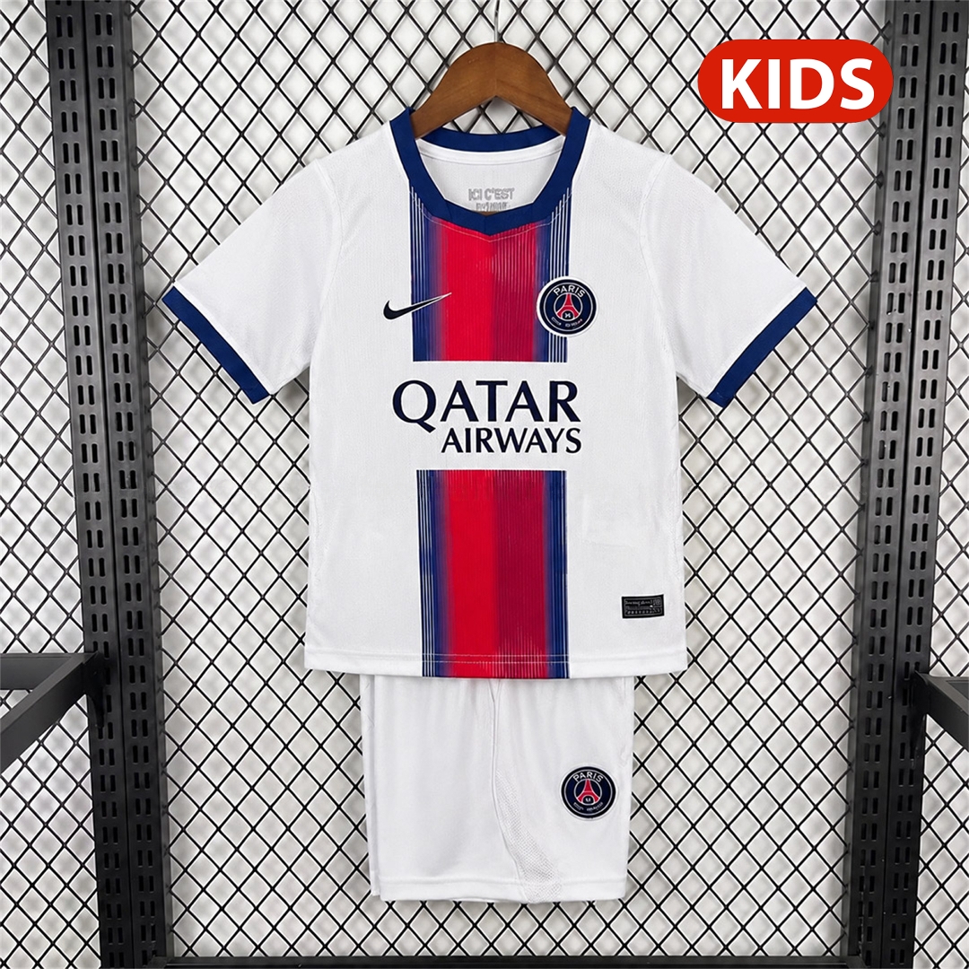 Paris Saint-Germain PSG 26-27 Away Kids Kit - JerseysGala