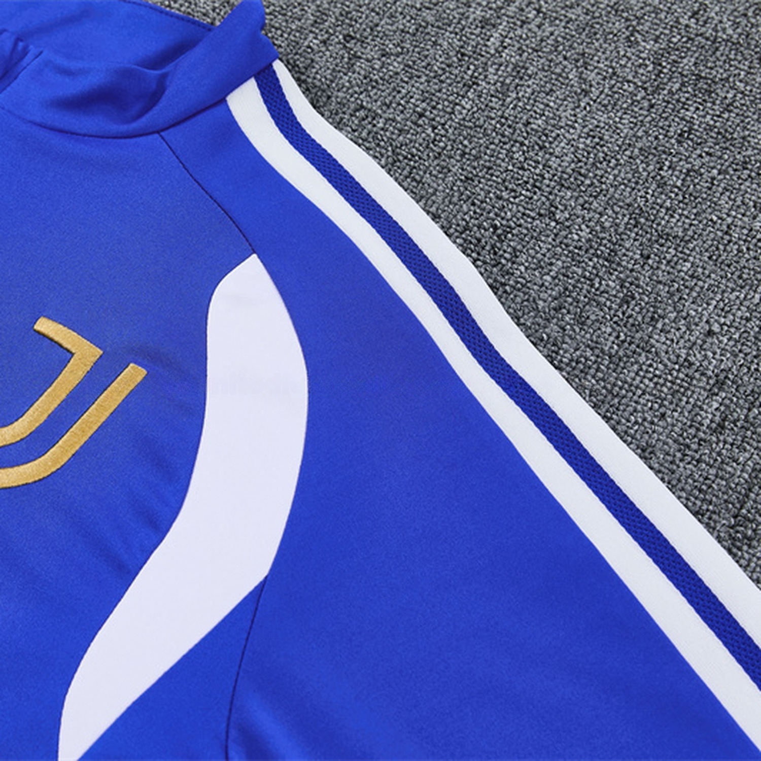 Juventus 26-27 Kids Long Sleeve Training Set - Royal Blue Top & Royal Blue Pants - JerseysGala