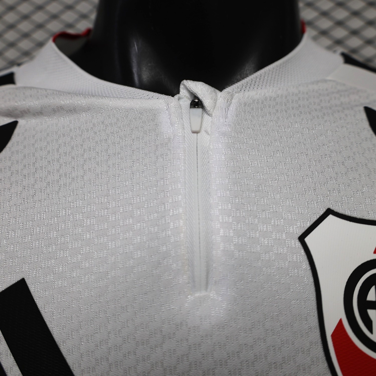 River Plate 26-27 White Red Long Sleeves Training Jersey - Player Version - JerseysGala