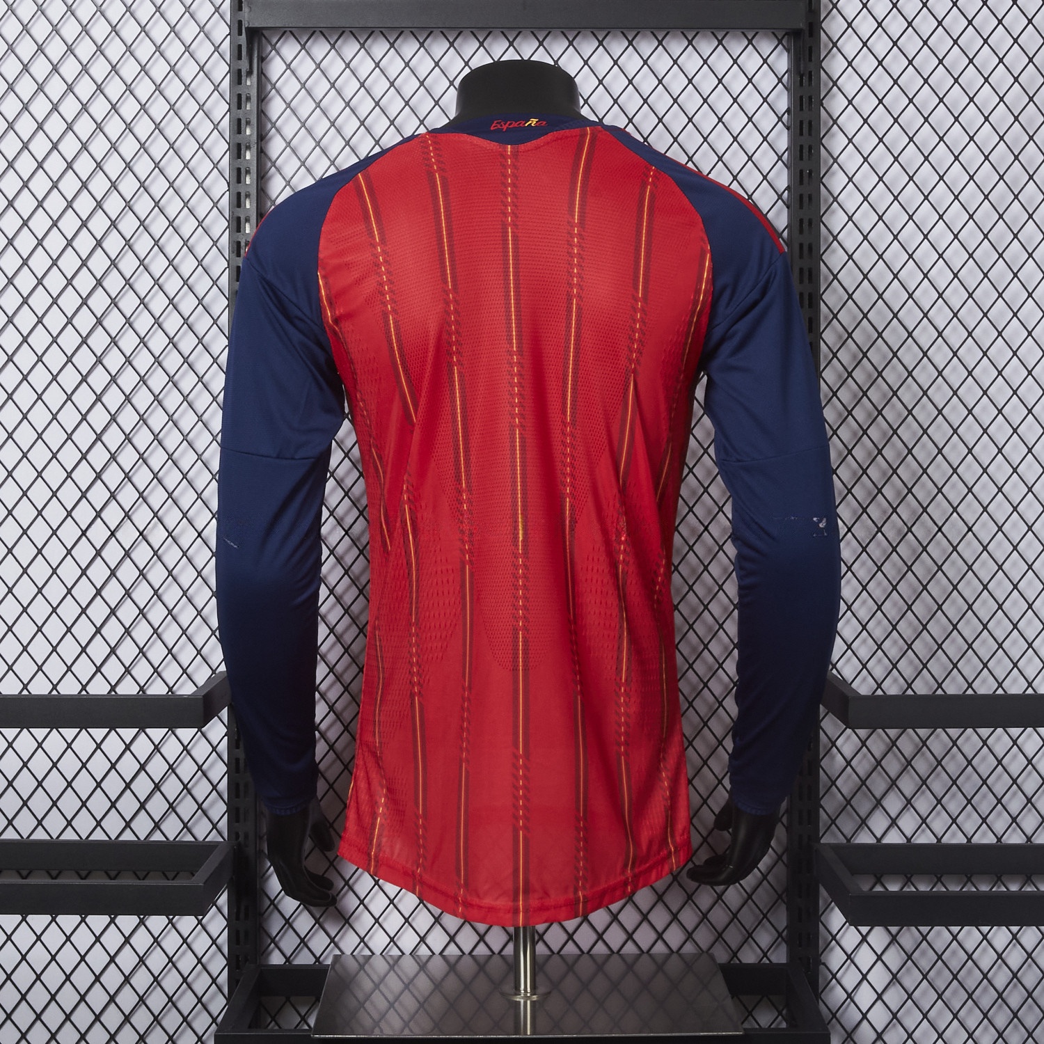 【Two-Crown Star】Spain 2026 Home Long Sleeves Jersey - Player Version - JerseysGala