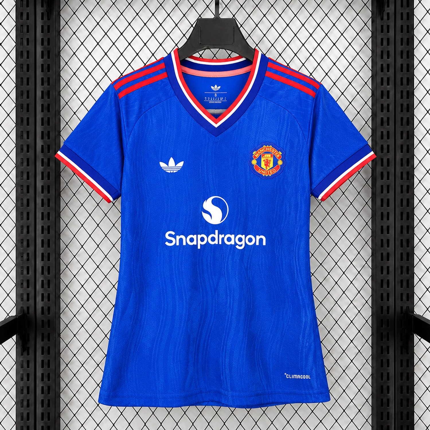 Women's Manchester United 26-27 Away Blue Jersey - Fans Version - JerseysGala