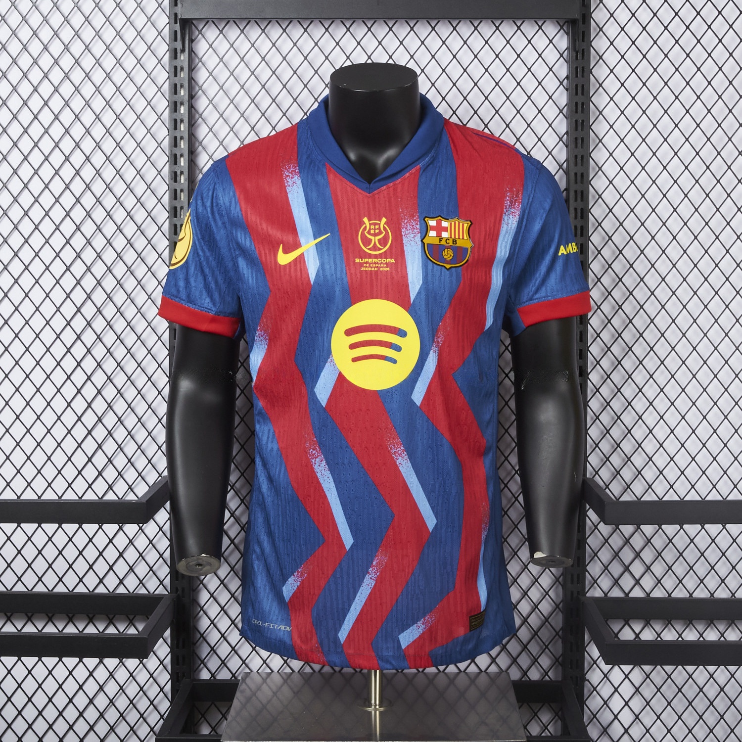 Barcelona 25-26 Supercopa De España Fourth Jersey - Player Version - JerseysGala