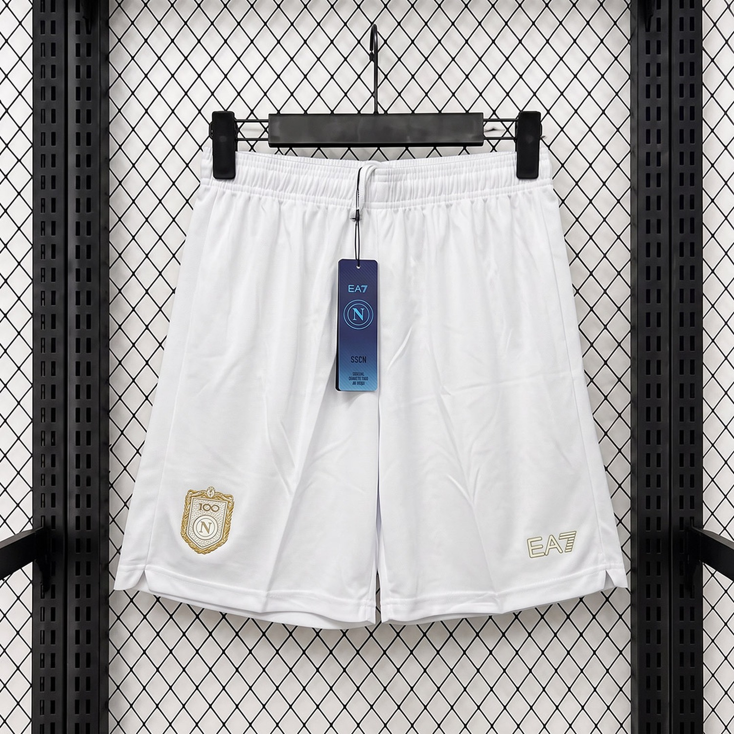 Napoli 26-27 Home White Shorts - Fans Version - JerseysGala