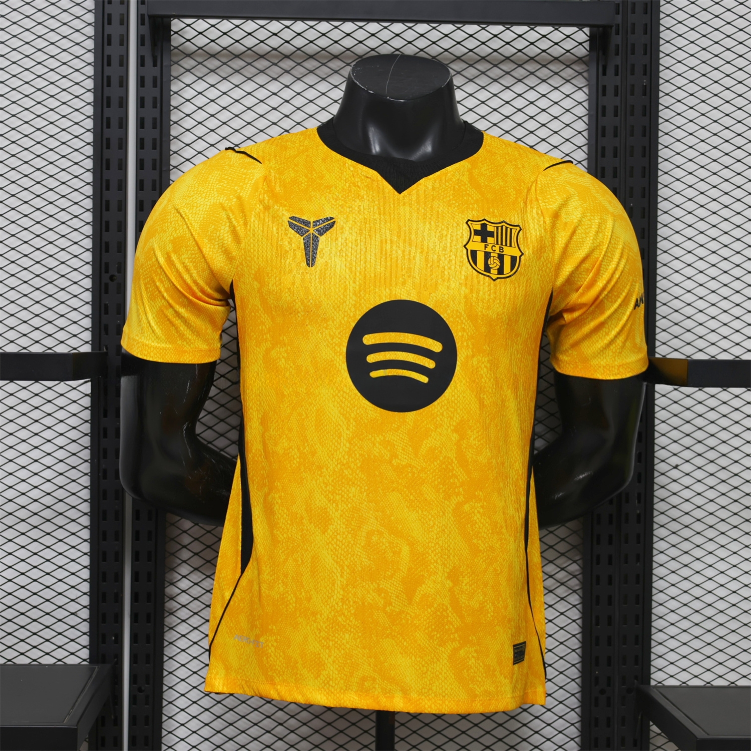 Barcelona 26-27 X KB Yellow Special Jersey - Player Version - JerseysGala