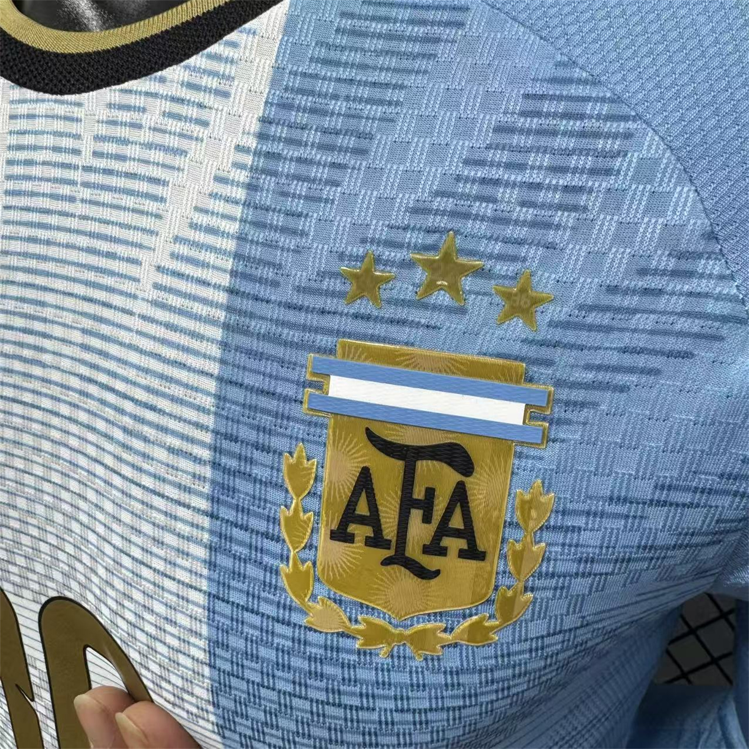 (MESSI #10) Argentina 2026 Messi Last Match Long Sleeves Special Jersey - Player Version - JerseysGala