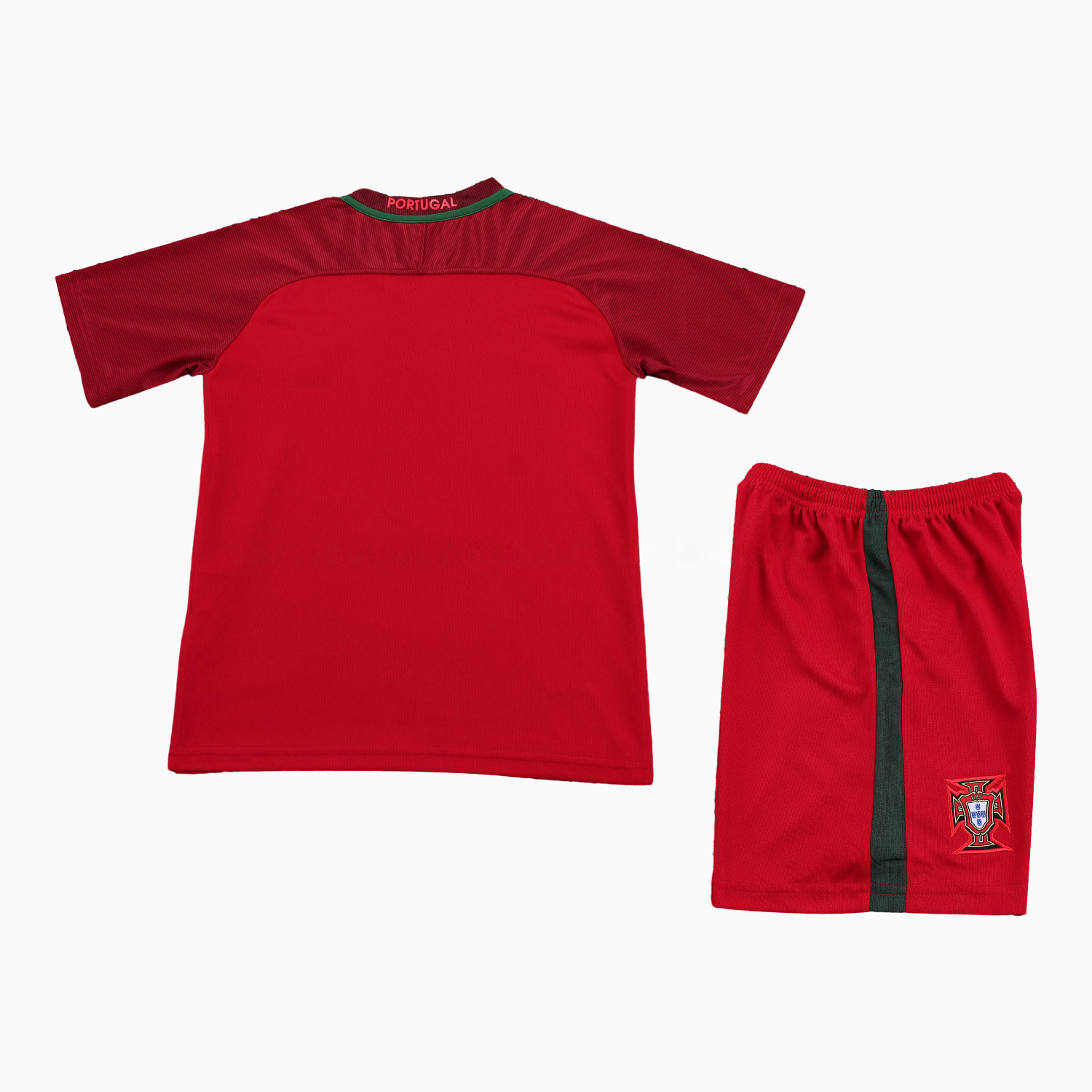 Retro Portugal 2016 Home Kids Kit - JerseysGala