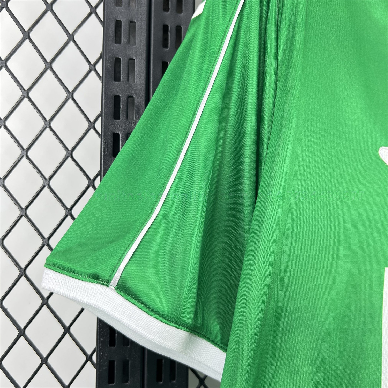 Cordoba 25-26 Retro Style Green And White Half Jersey - Fans Version - JerseysGala