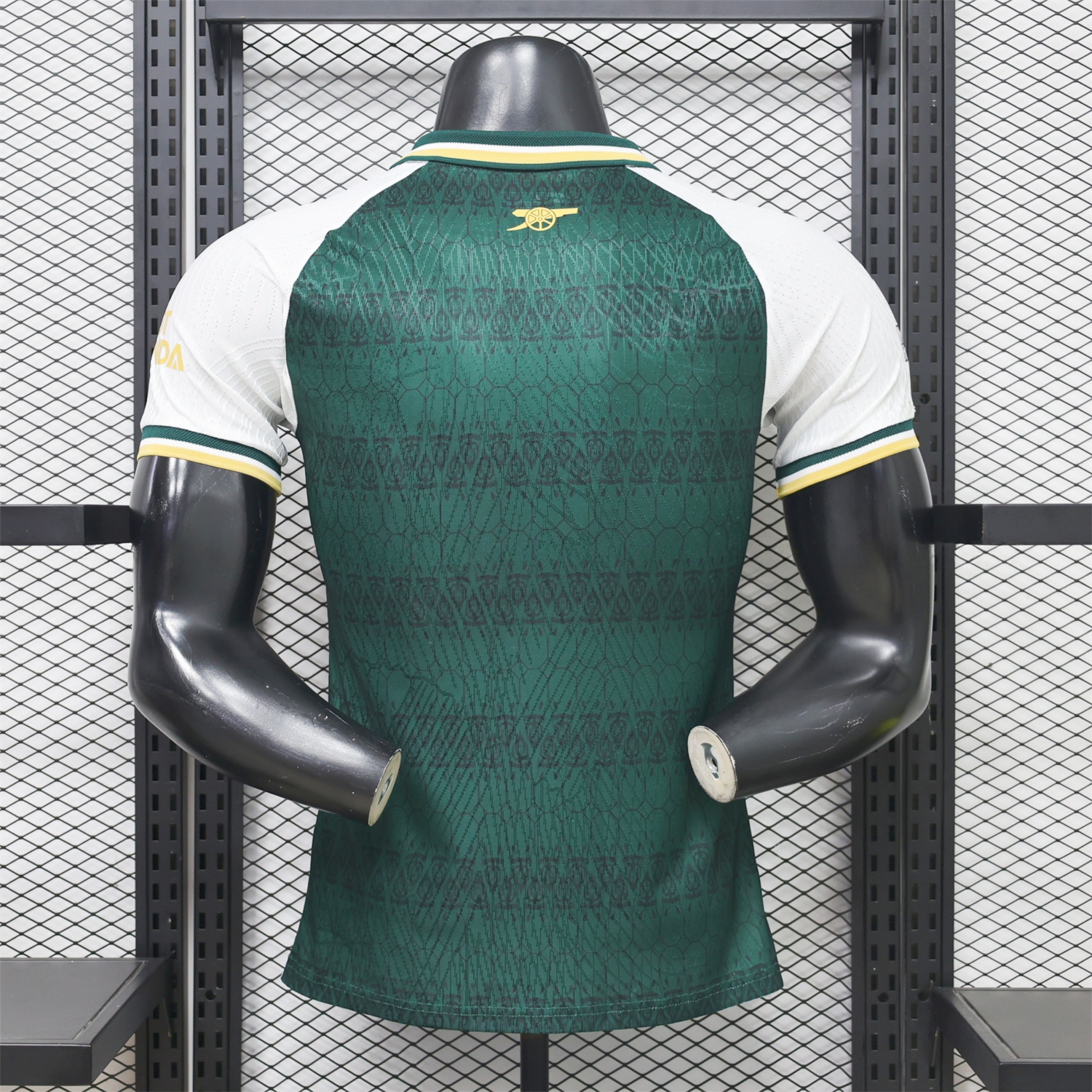 Arsenal 26-27 Champions League Green White Special Jersey - Player Version - JerseysGala