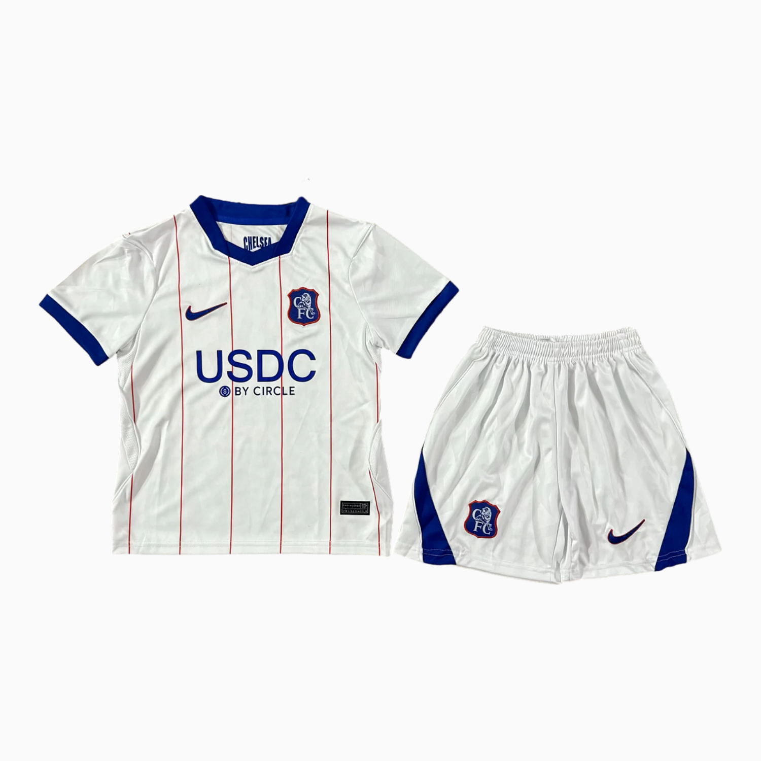 C.H.E.L.S.E.A 26-27 Third With Sponsors Kids Kit - JerseysGala