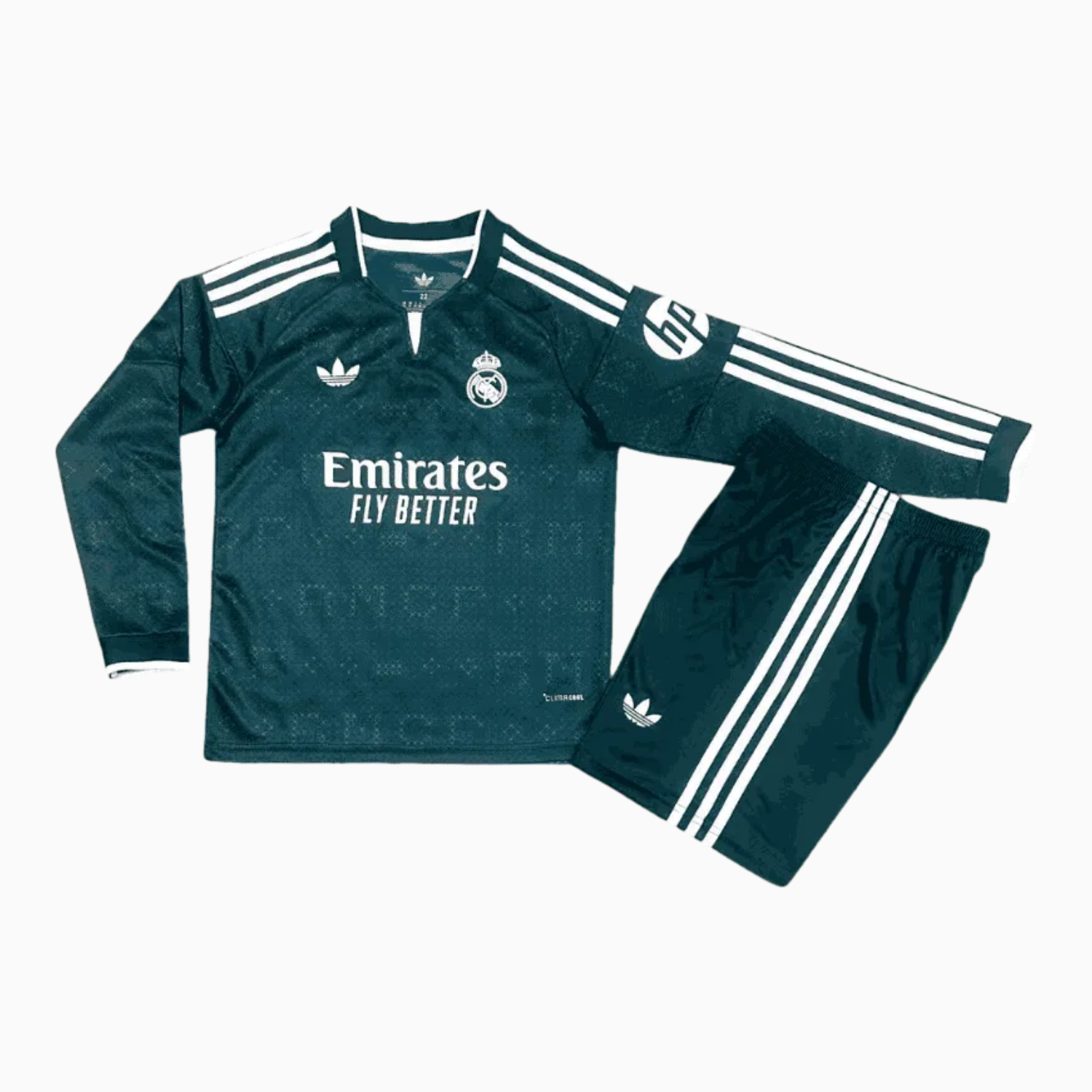 Real Madrid 26-27 Away Long Sleeves Kids Kit - JerseysGala