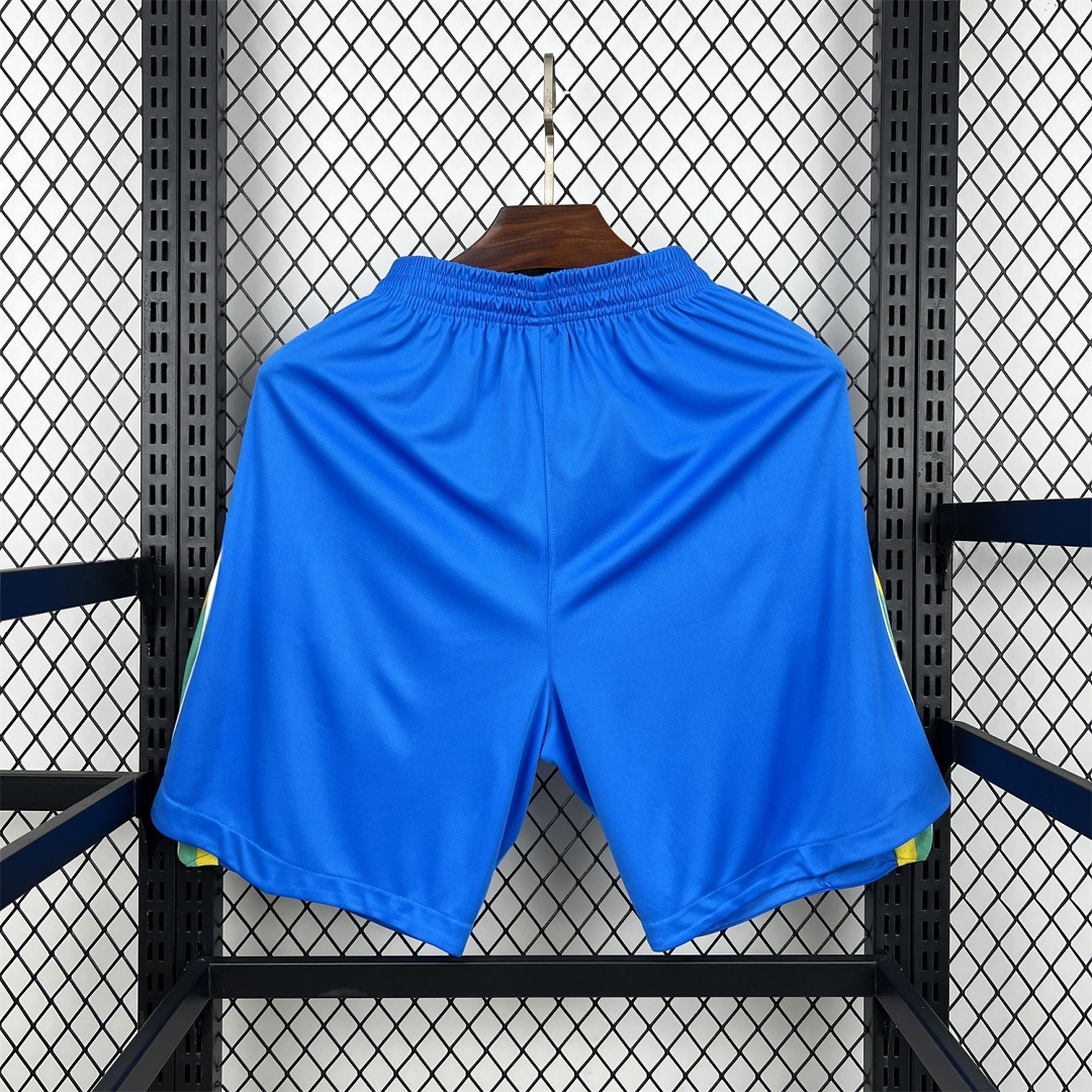Brazil 2026 Blue Casual Shorts - Fans Version - JerseysGala