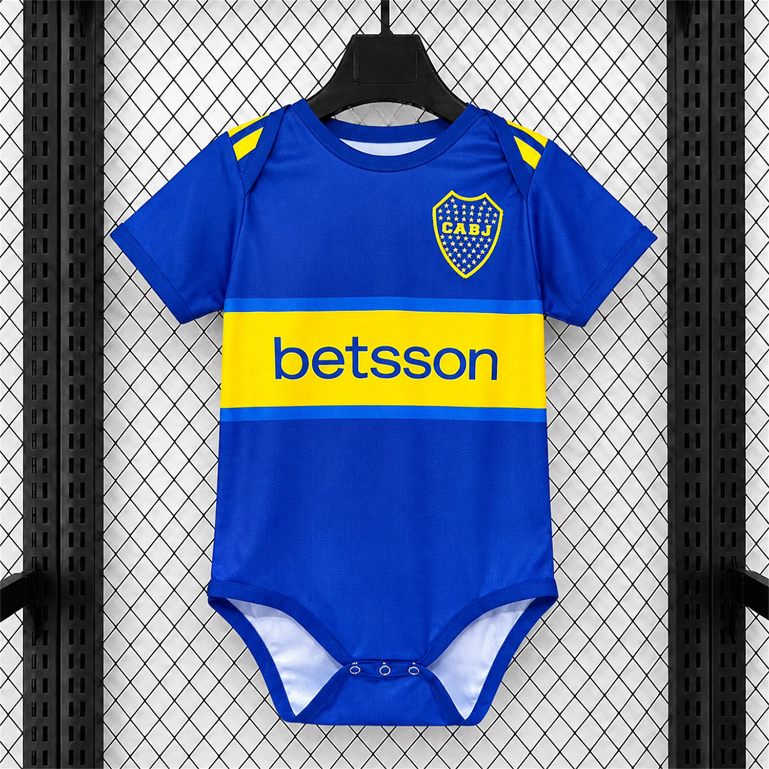 Boca Juniors 26-27 Home Baby Crawling Suit - JerseysGala