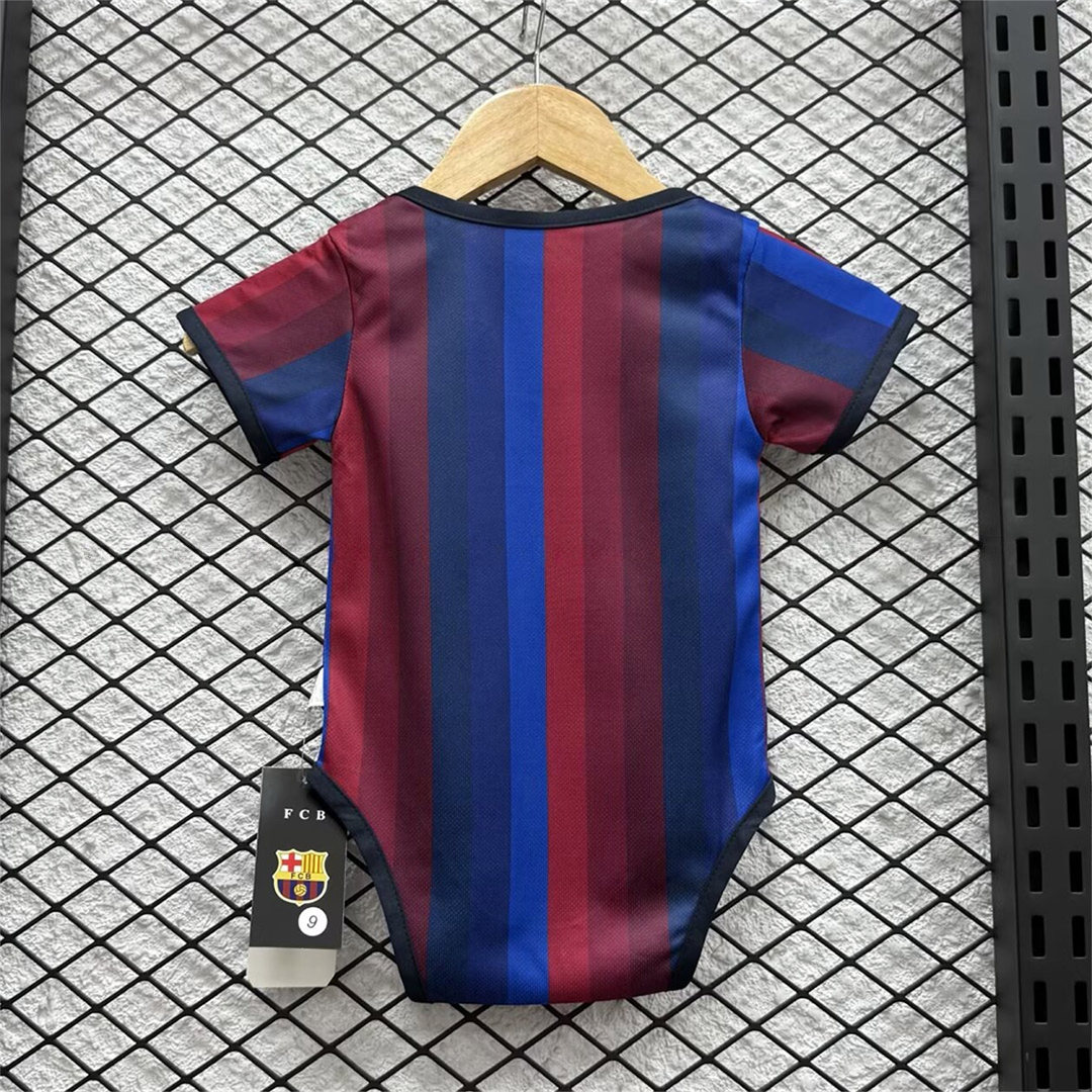 Barcelona 26-27 Home Baby Crawling Suit - JerseysGala