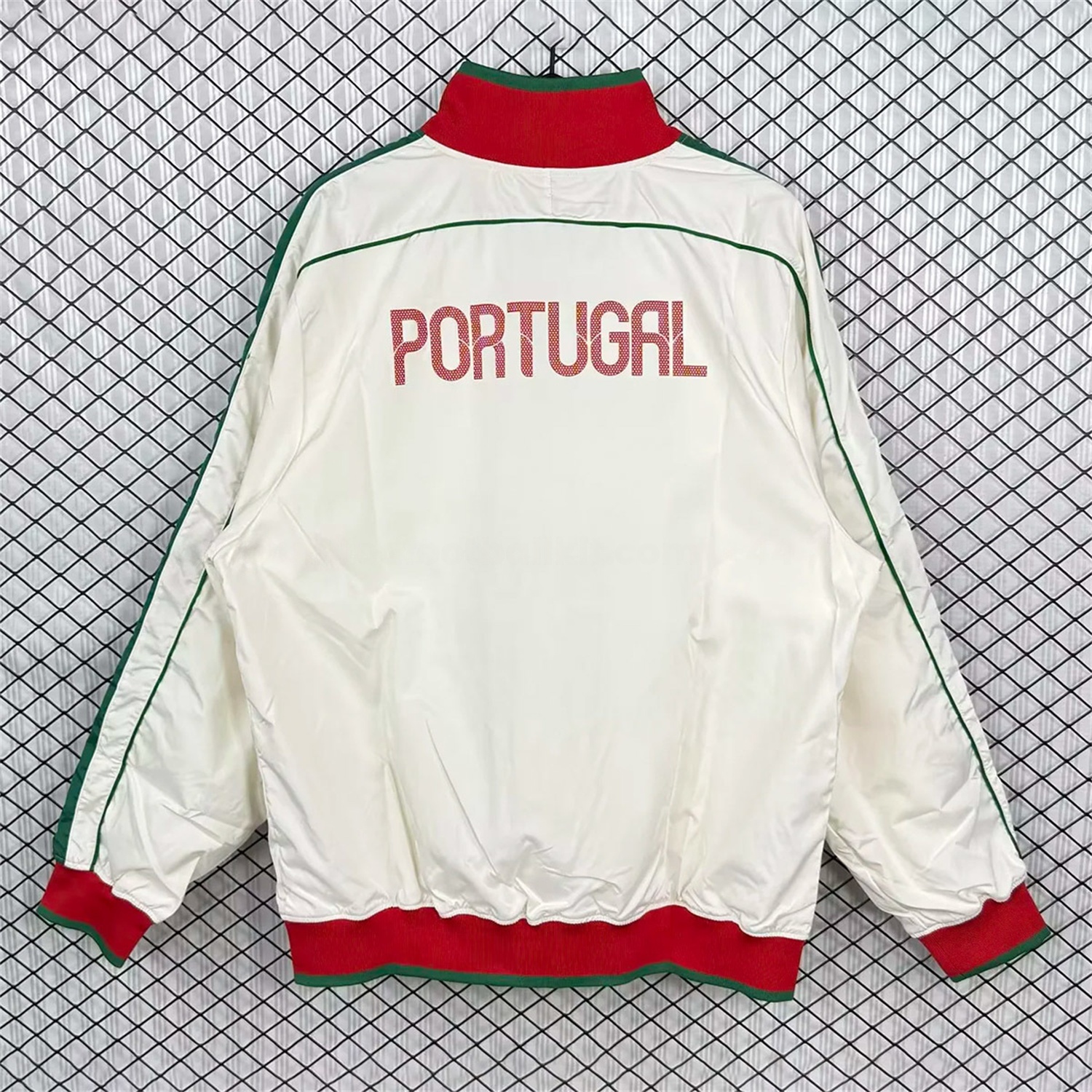 Retro Portugal 2010 White Windbreaker - JerseysGala