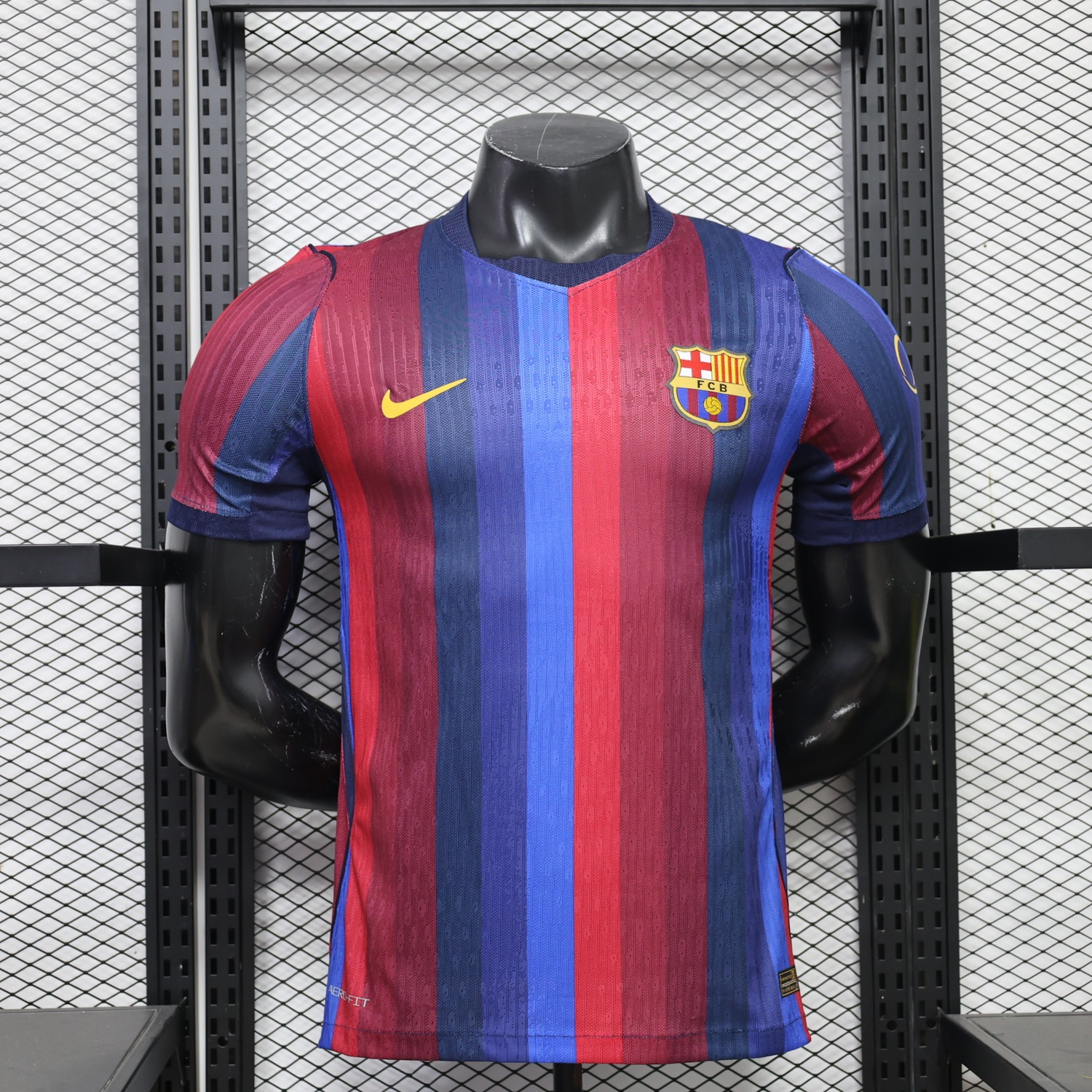 Barcelona 26-27 Home Unsponsored Jersey - Player Version - JerseysGala