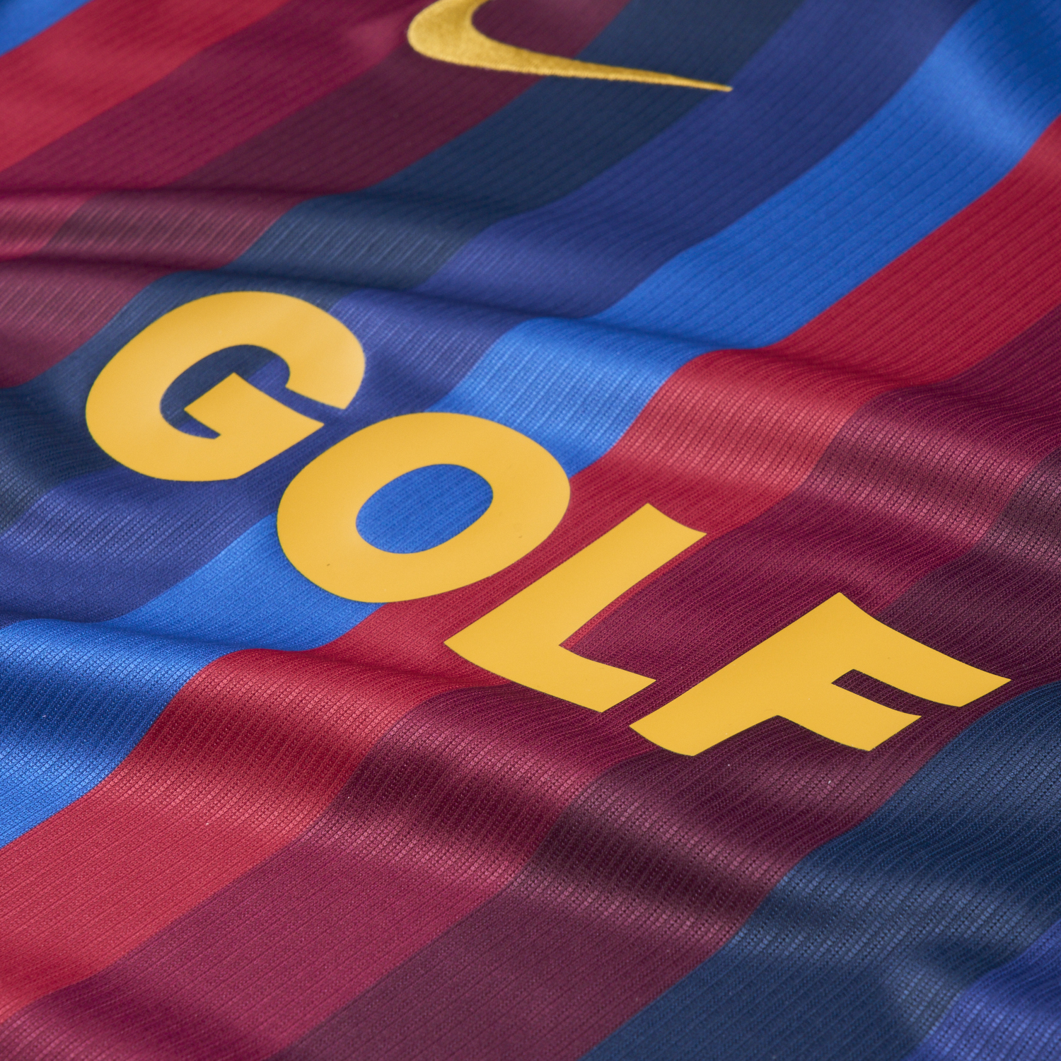 Barcelona 26-27 x Golf Wang El Clasico Blue Red Jersey - Fans Version - JerseysGala