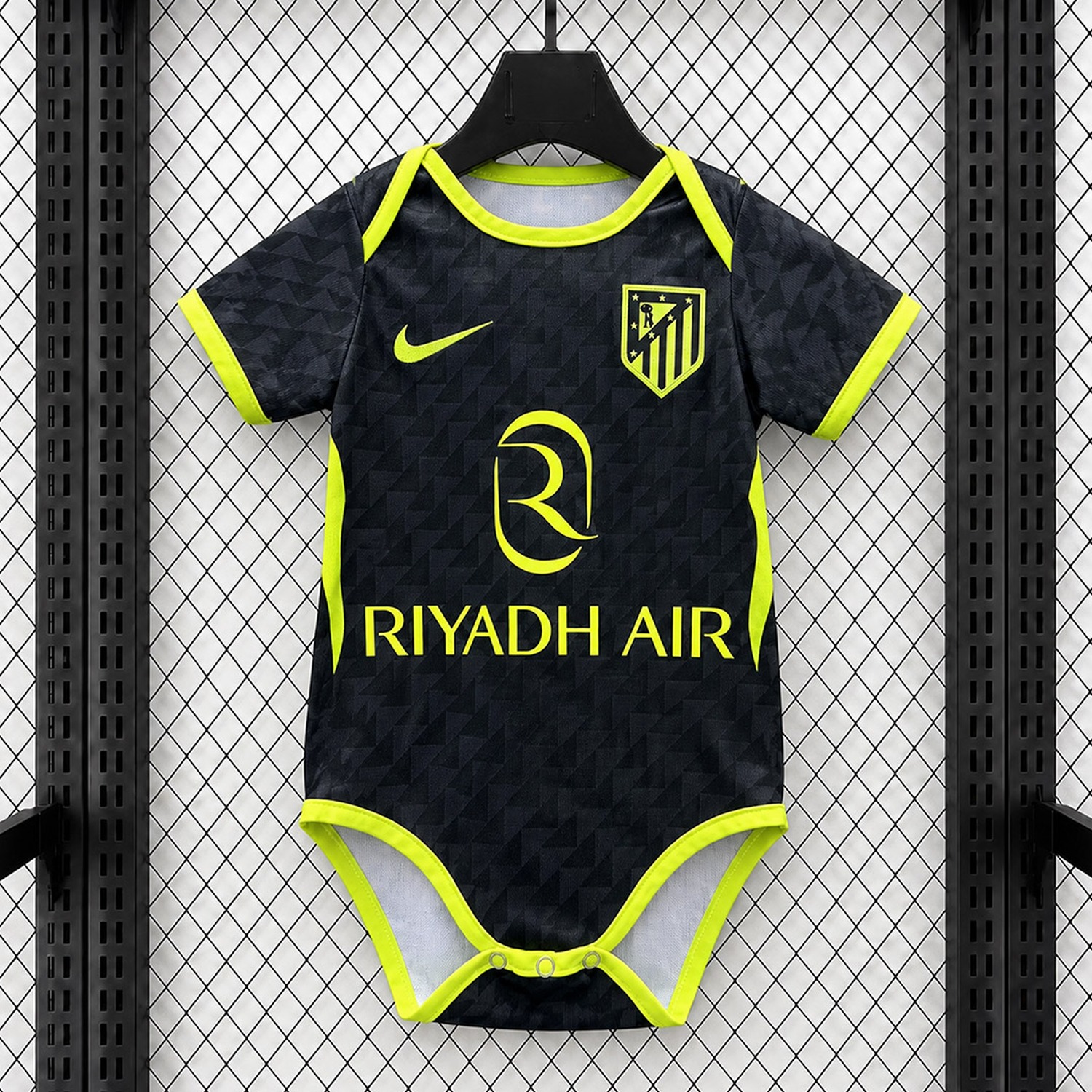 Atletico Madrid 26-27 Away Baby Crawling Suit - JerseysGala