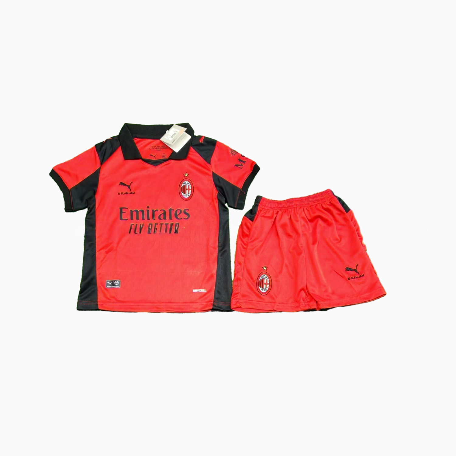AC Milan 25-26 Fourth Red Kids Kit - JerseysGala