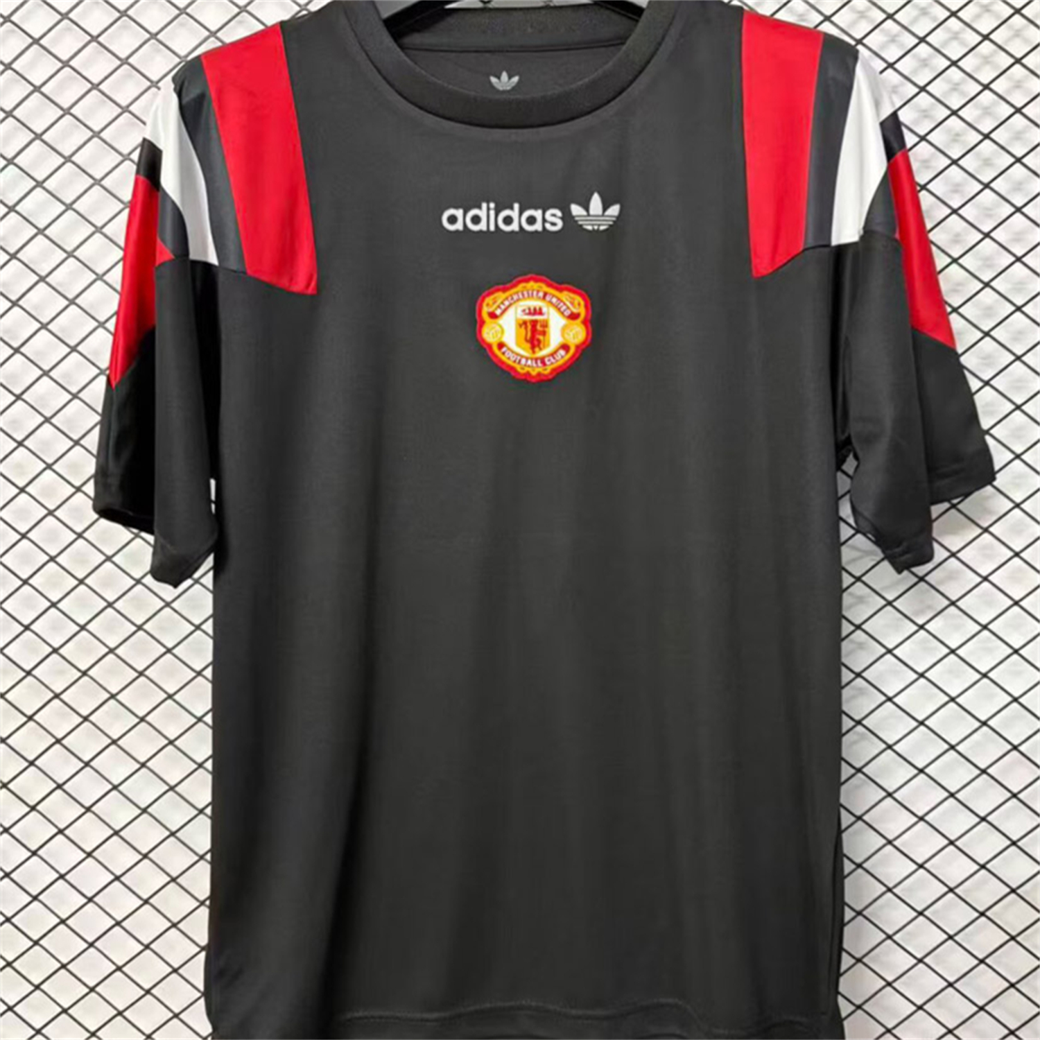 Manchester United 26-27 EQT Cotton Black Special Jersey - Fans Version - JerseysGala