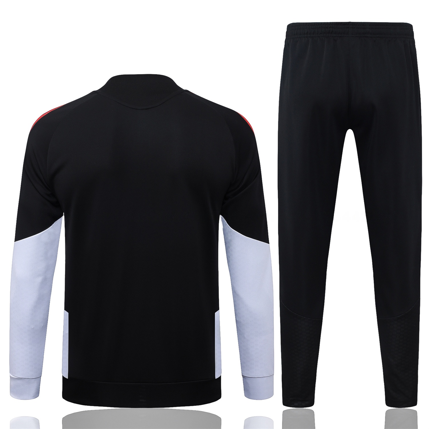 Arsenal 26-27 Jacket Training Tracksuit - Red Edge Black Jackets & Pants - JerseysGala
